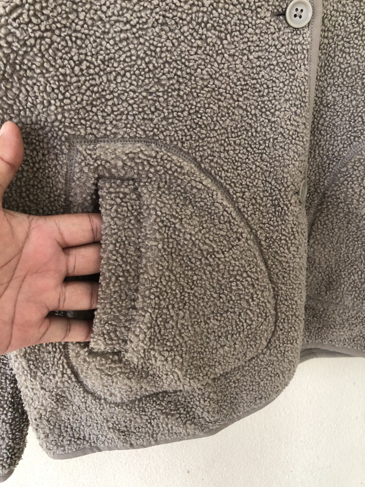Japanese Brand × Uniqlo Uniqlo Fleece Button Up Jacket Size US XL / EU 56 / 4 - 8 Thumbnail