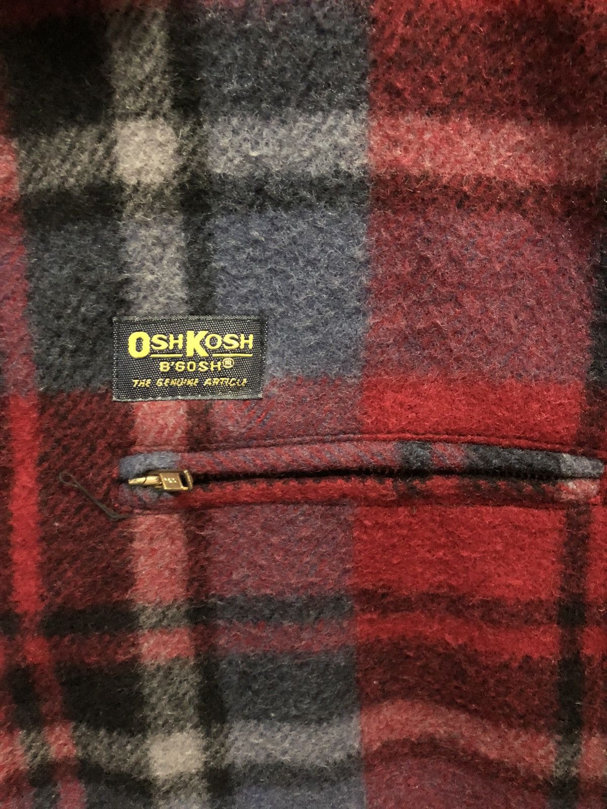 Oshkosh Vintage Oshkosh Worker Flannel Jacket Size US L / EU 52-54 / 3 - 9 Thumbnail