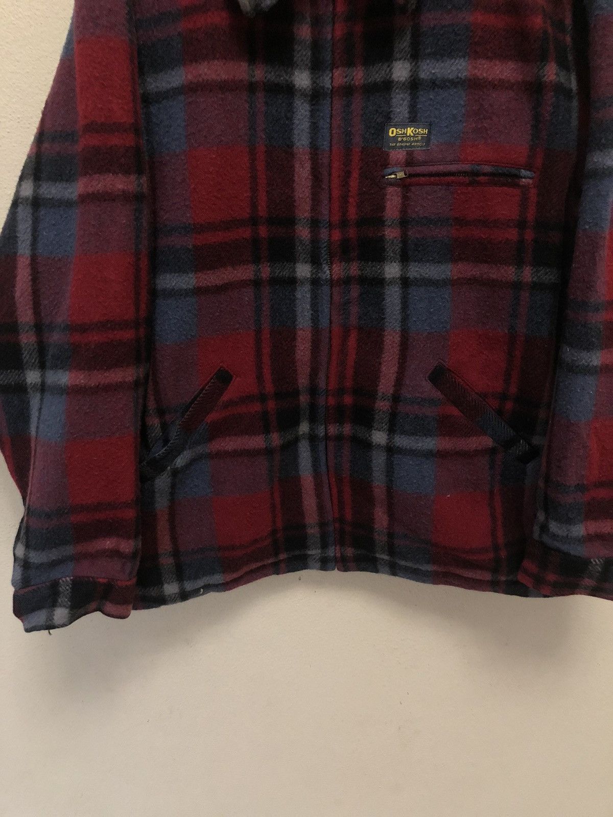 Oshkosh Vintage Oshkosh Worker Flannel Jacket Size US L / EU 52-54 / 3 - 3 Thumbnail
