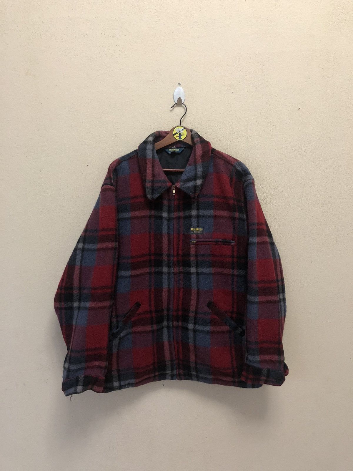 Oshkosh Vintage Oshkosh Worker Flannel Jacket Size US L / EU 52-54 / 3 - 1 Thumbnail