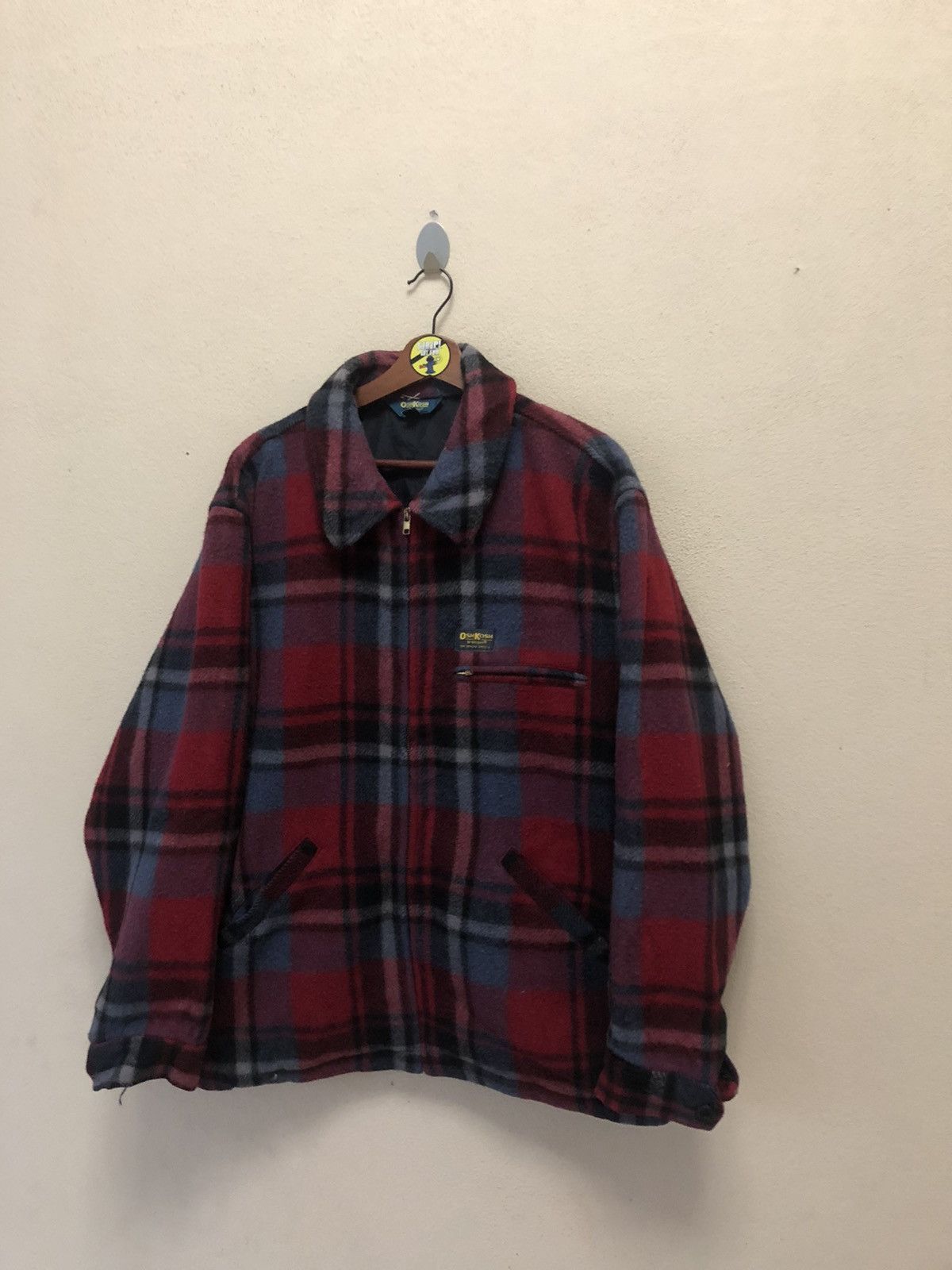 Oshkosh Vintage Oshkosh Worker Flannel Jacket Size US L / EU 52-54 / 3 - 2 Thumbnail