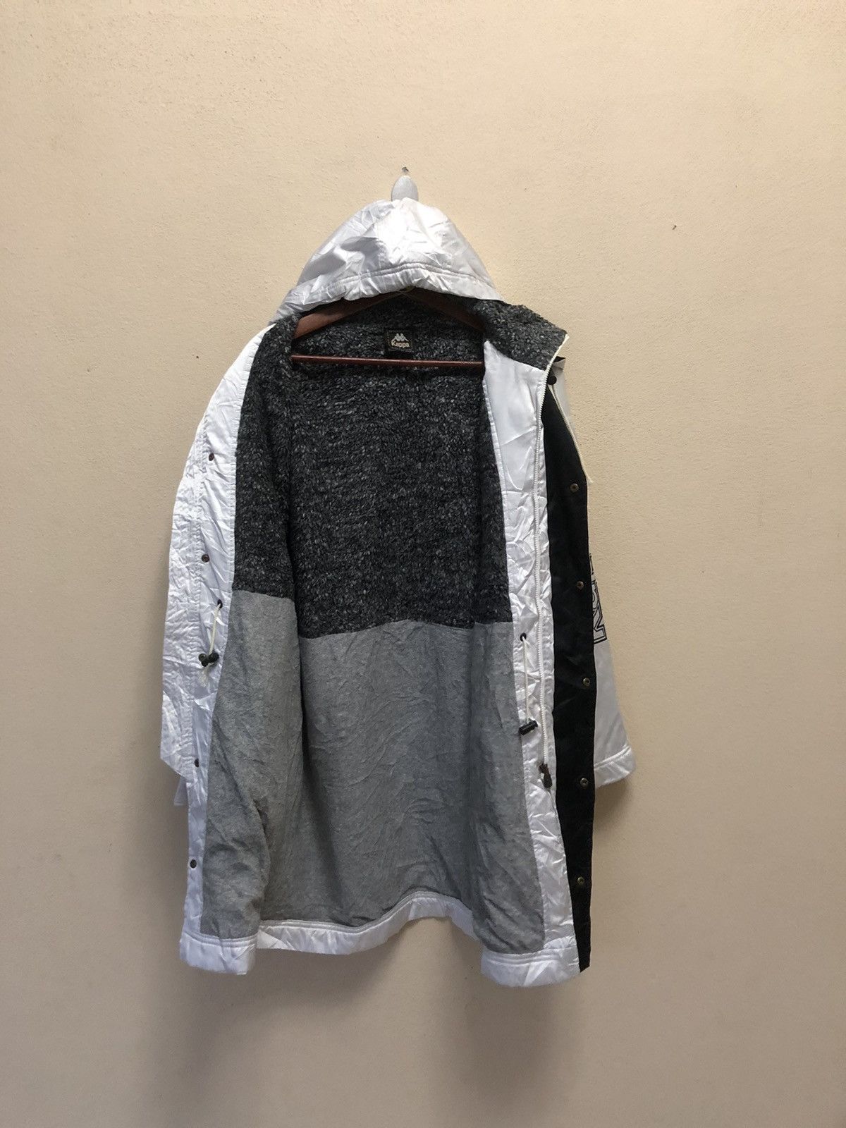 Kappa × Vintage Vintage Kappa Big Logos Embroidered Long Jacket S-M Size US M / EU 48-50 / 2 - 11 Thumbnail