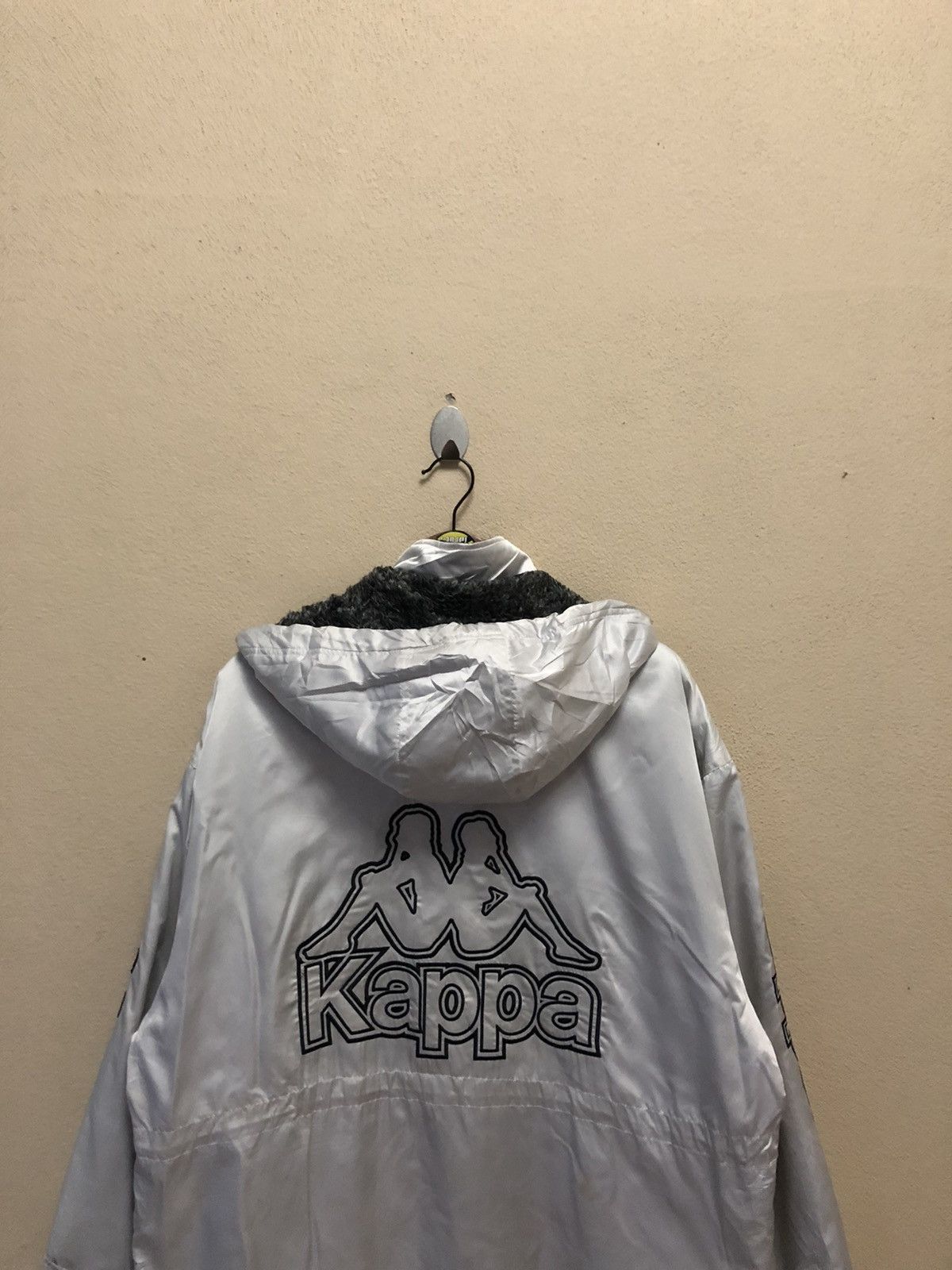 Kappa × Vintage Vintage Kappa Big Logos Embroidered Long Jacket S-M Size US M / EU 48-50 / 2 - 3 Thumbnail