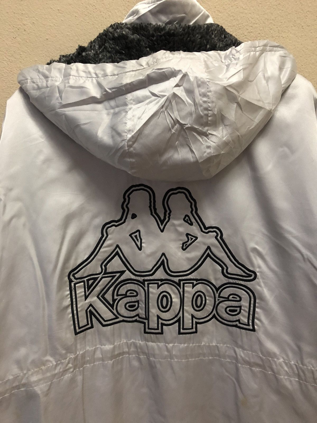 Kappa × Vintage Vintage Kappa Big Logos Embroidered Long Jacket S-M Size US M / EU 48-50 / 2 - 10 Thumbnail