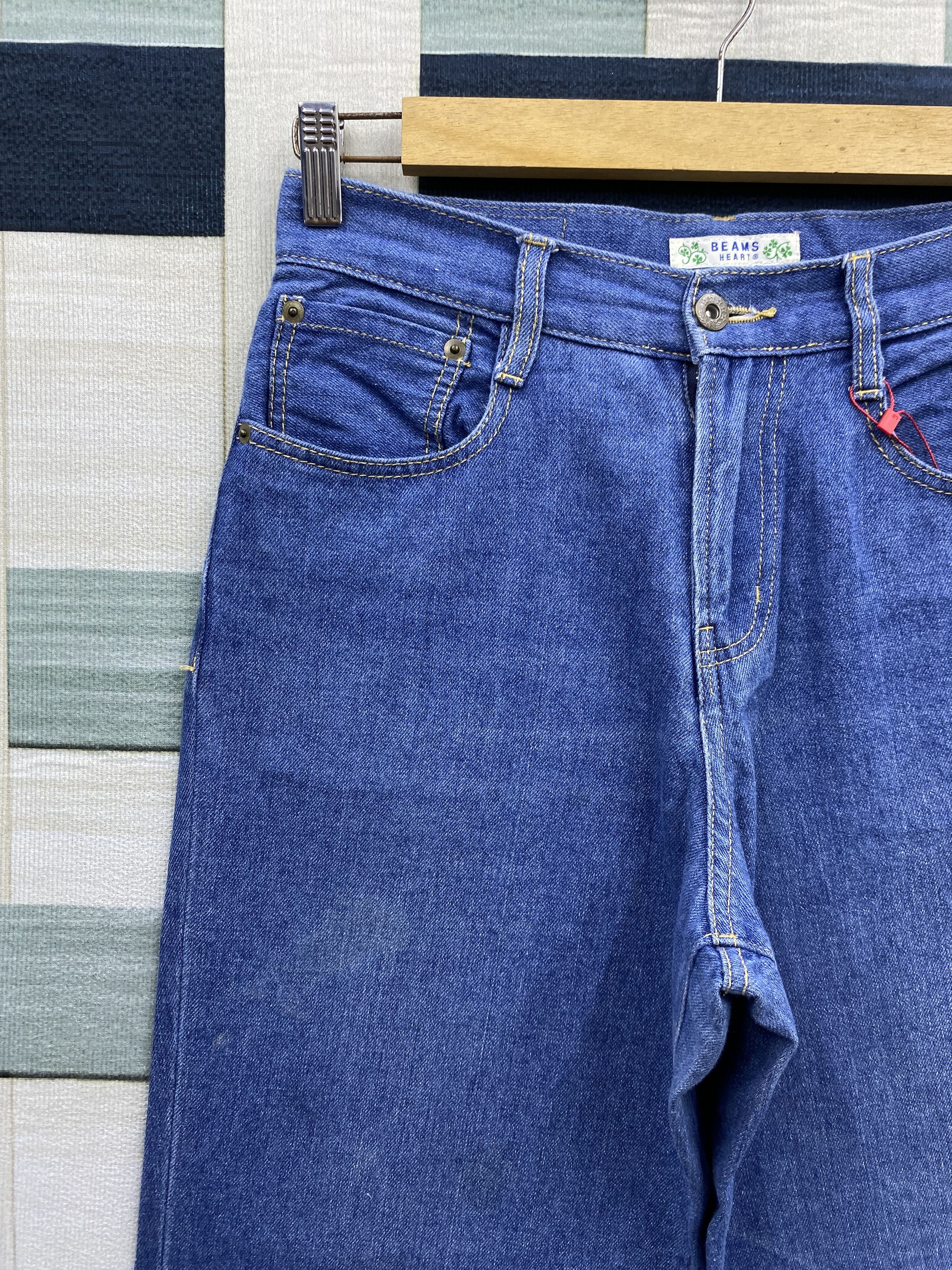 Beams Plus Japanese Brand Beams Wide Baggy Denim Jean Size 30" / US 8 / IT 44 - 5 Thumbnail