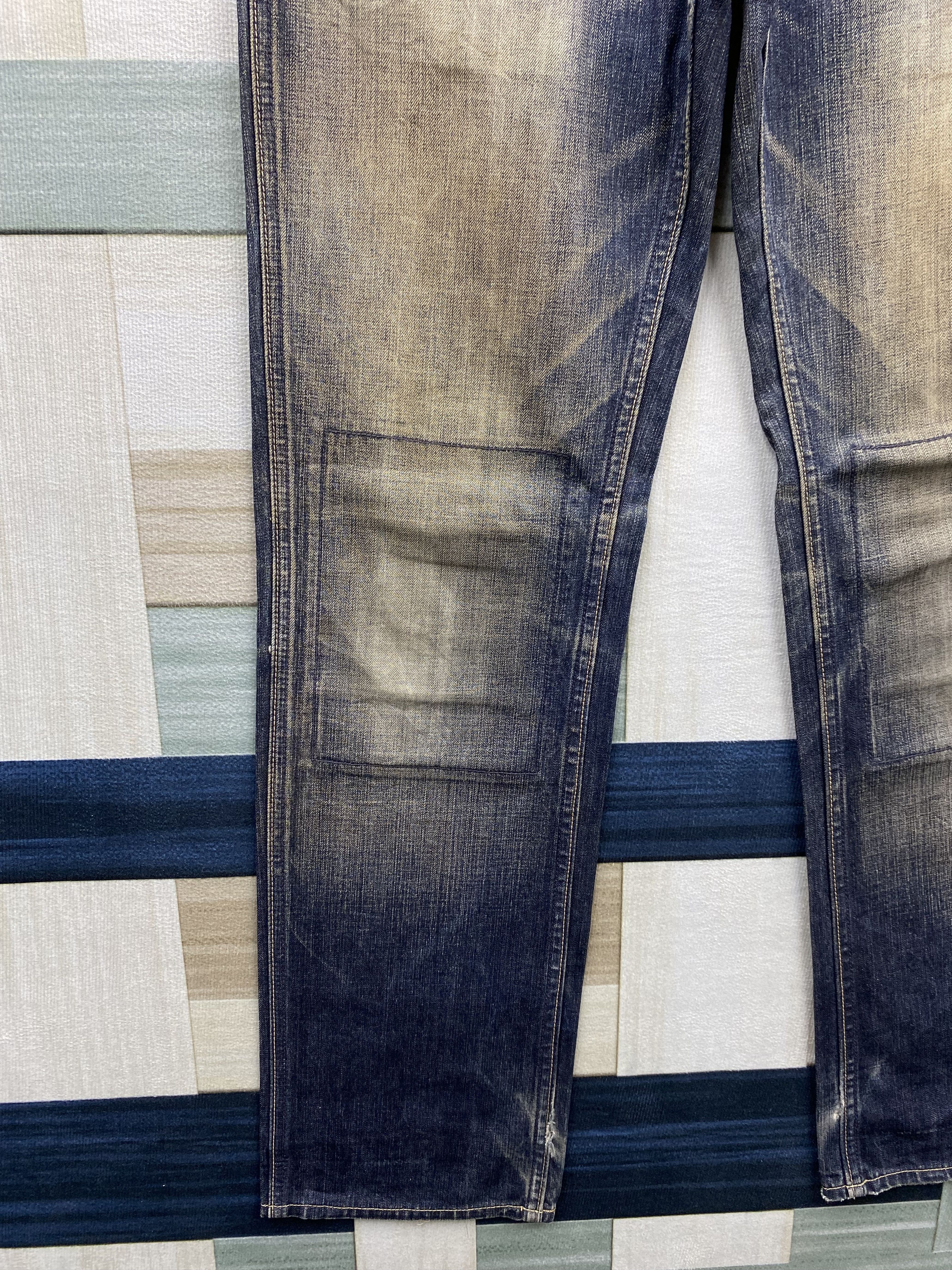 Gap Vintage Gap Distress Rusty Fade Blue Denim Jean Size US 31 - 8 Thumbnail