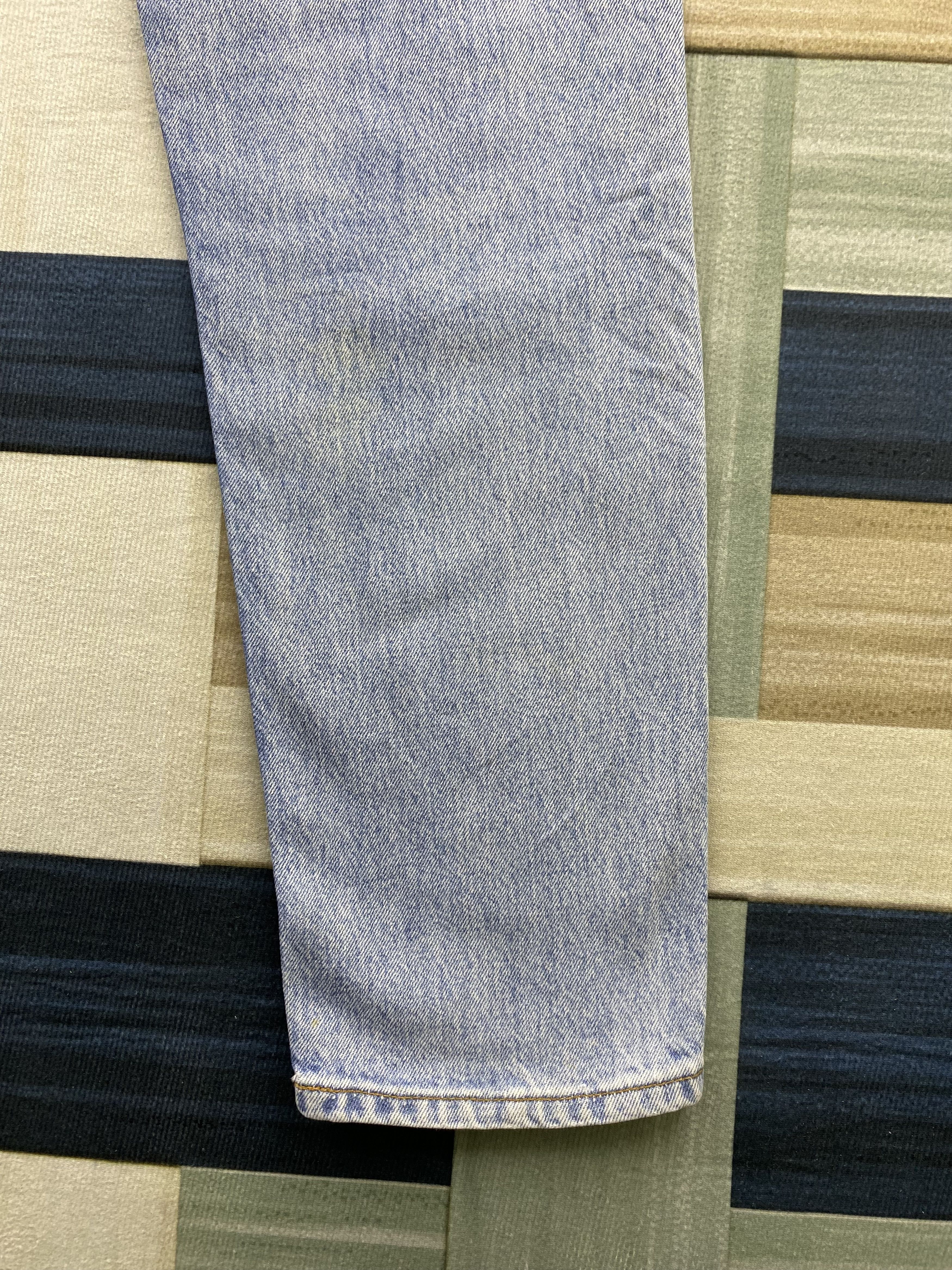 Levi's Vintage 90's Levi's Faded Blue Denim Jean Size US 28 / EU 44 - 19 Thumbnail