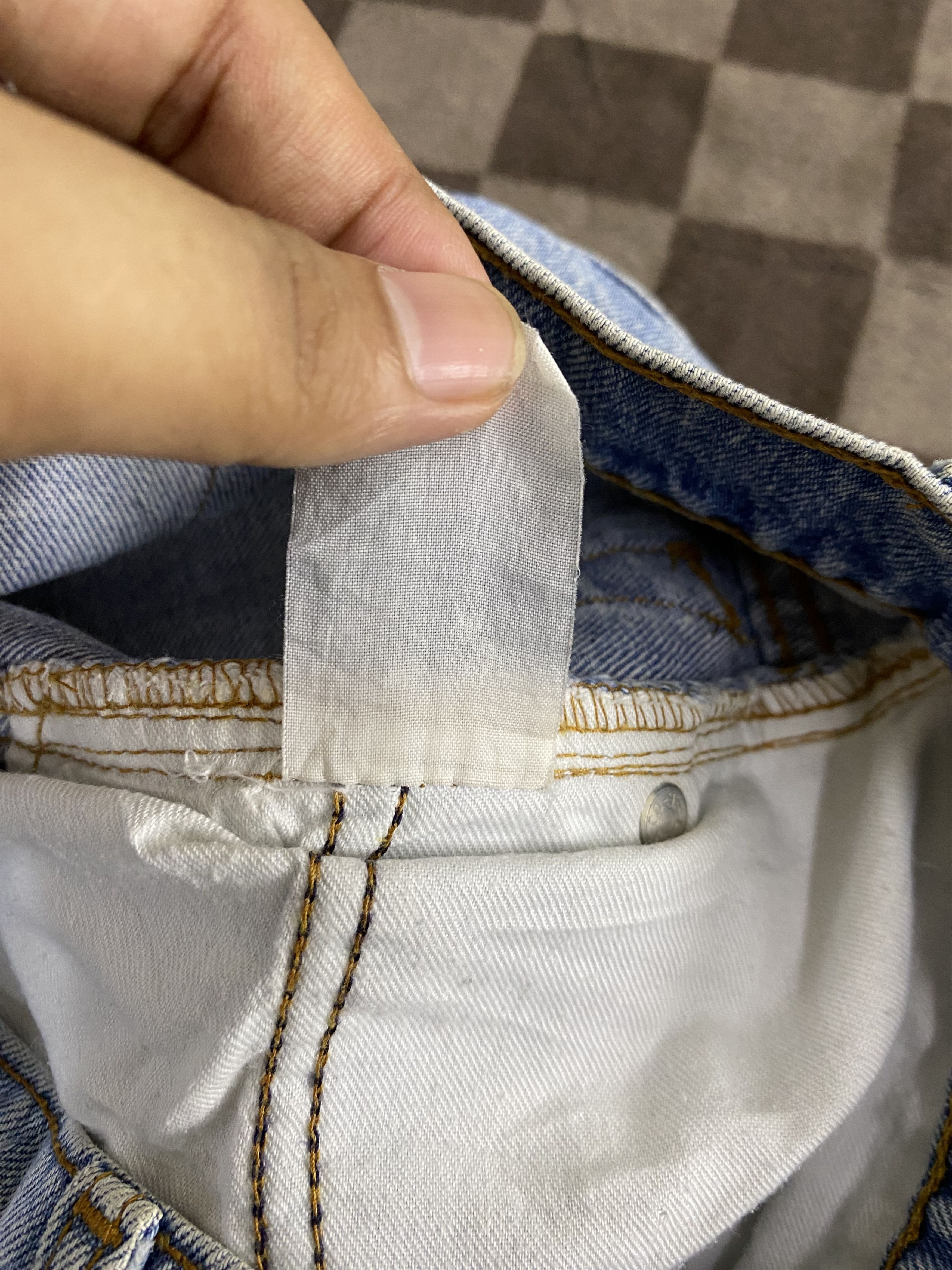 Levi's Vintage 90's Levi's Faded Blue Denim Jean Size US 28 / EU 44 - 21 Thumbnail
