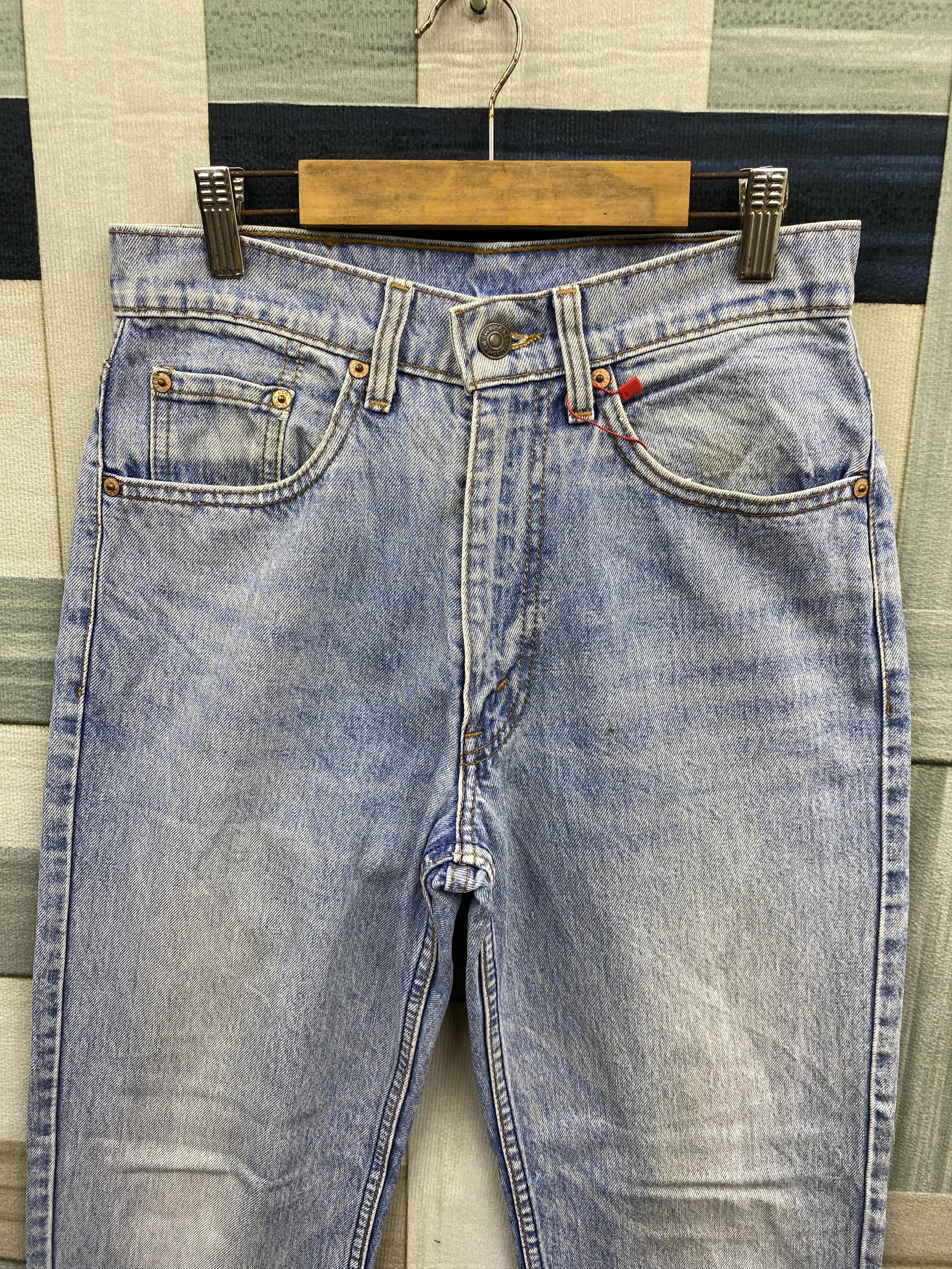 Levi's Vintage 90's Levi's Faded Blue Denim Jean Size US 28 / EU 44 - 3 Thumbnail