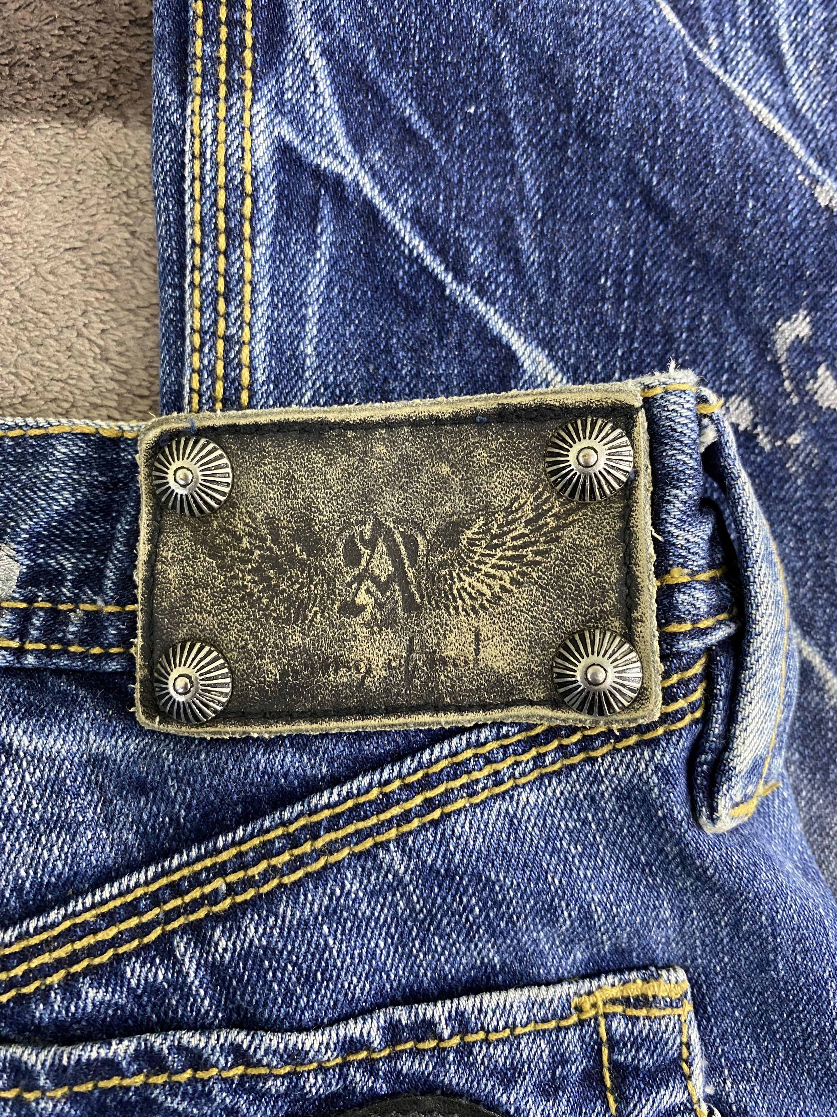 Japanese Brand Vintage Japanese Brand Trim co. Back Buckle Denim Jean Size US 32 / EU 48 - 5 Thumbnail