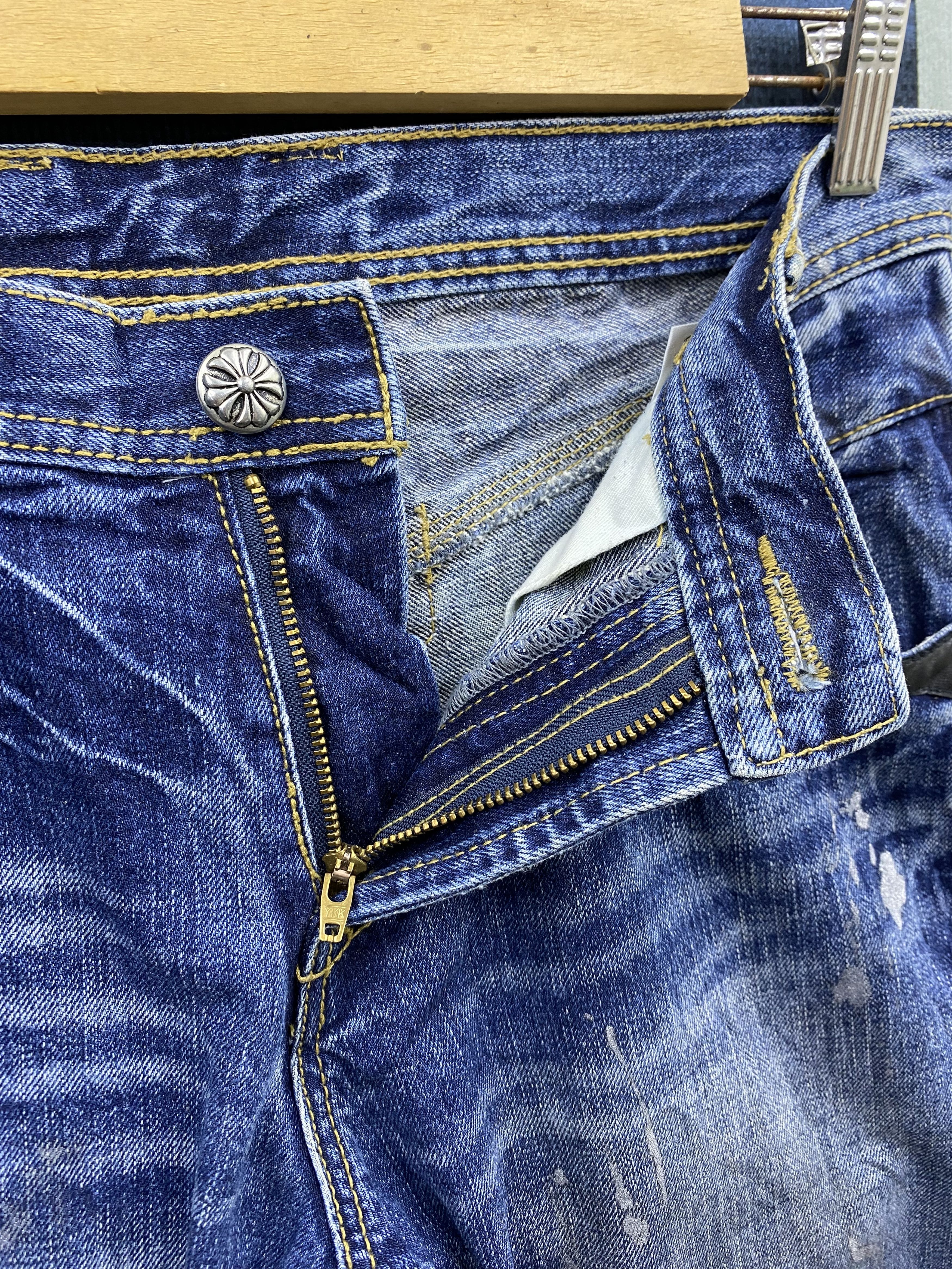 Japanese Brand Vintage Japanese Brand Trim co. Back Buckle Denim Jean Size US 32 / EU 48 - 13 Thumbnail