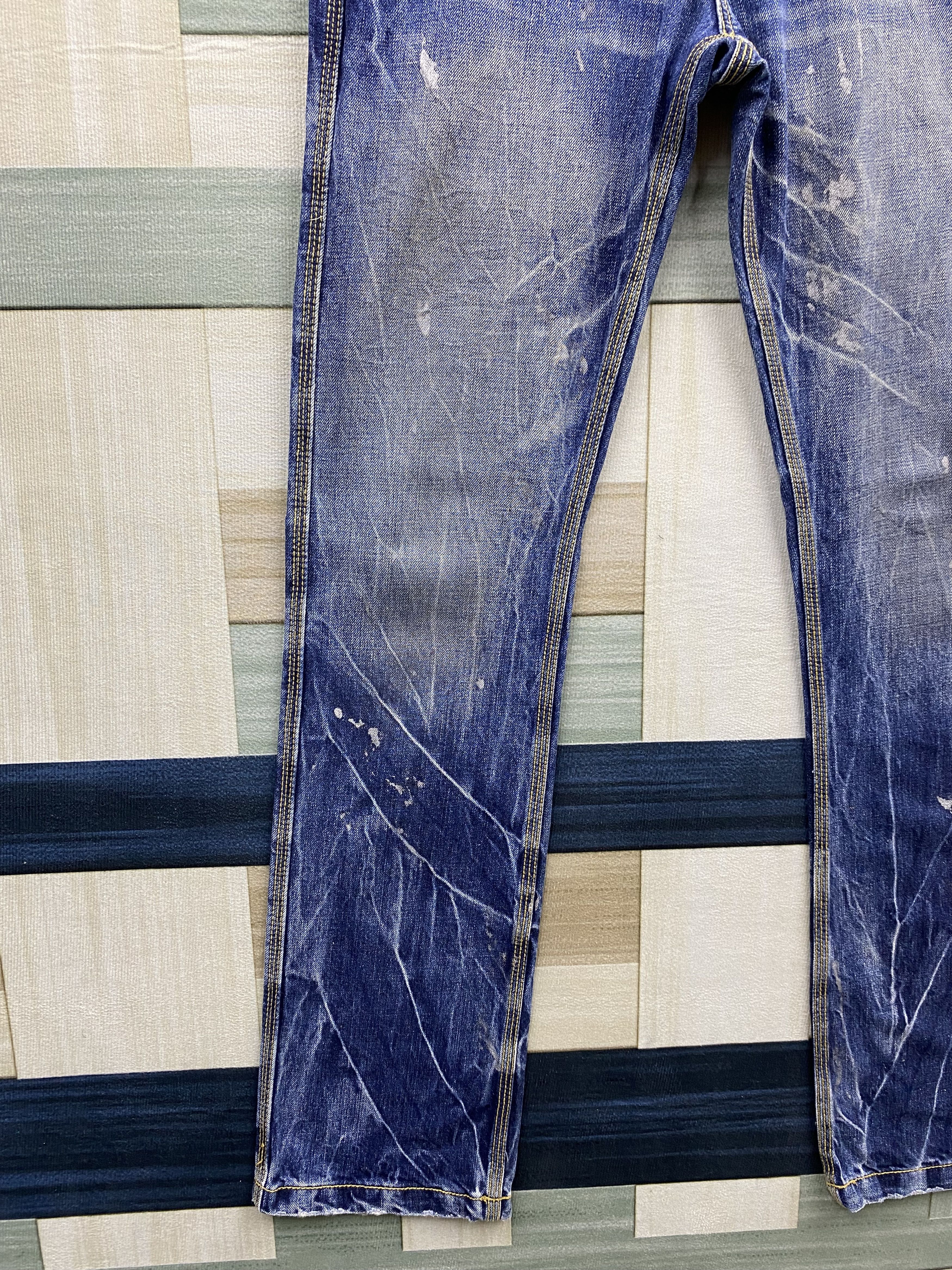 Japanese Brand Vintage Japanese Brand Trim co. Back Buckle Denim Jean Size US 32 / EU 48 - 6 Thumbnail