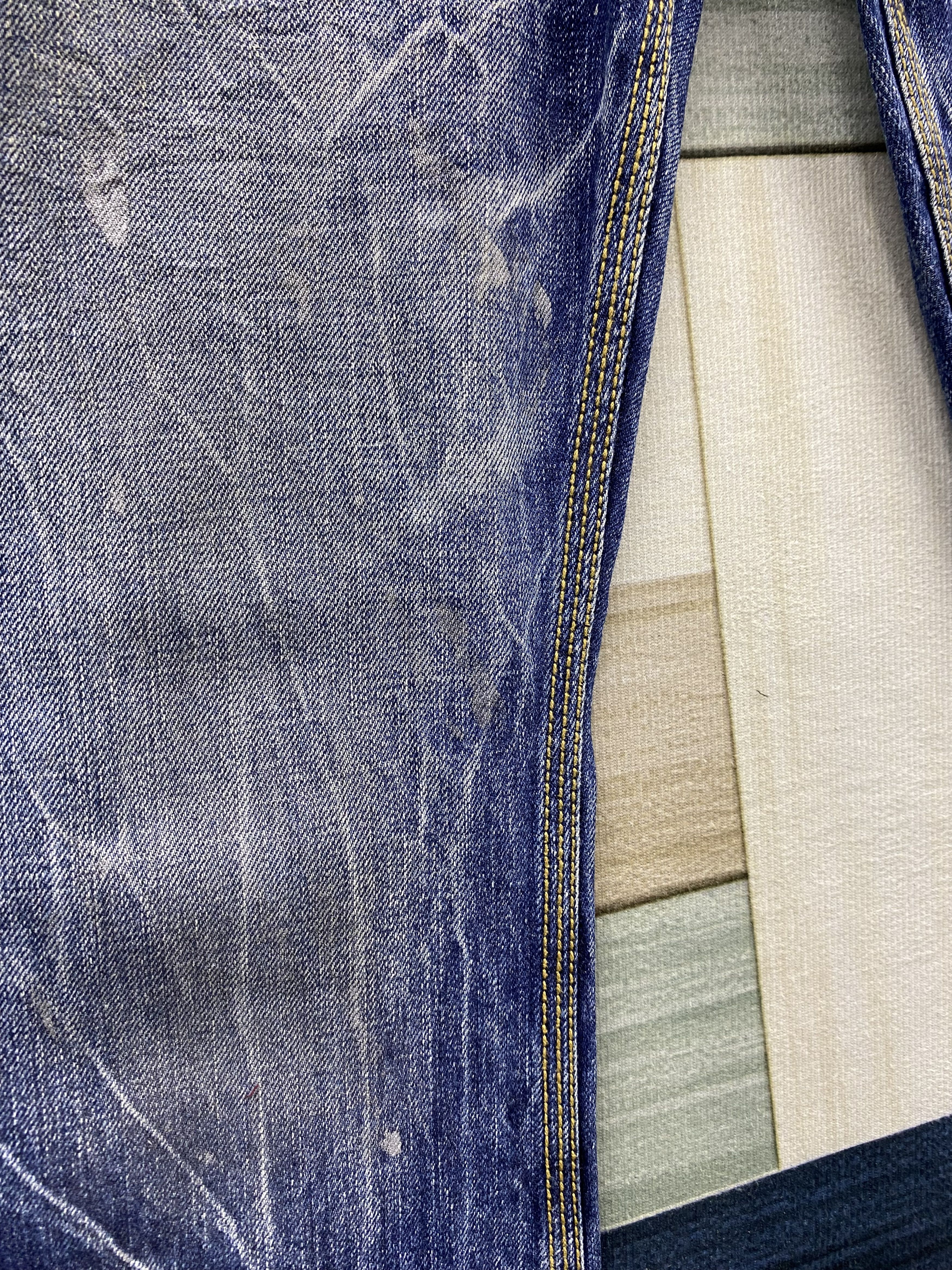 Japanese Brand Vintage Japanese Brand Trim co. Back Buckle Denim Jean Size US 32 / EU 48 - 10 Thumbnail