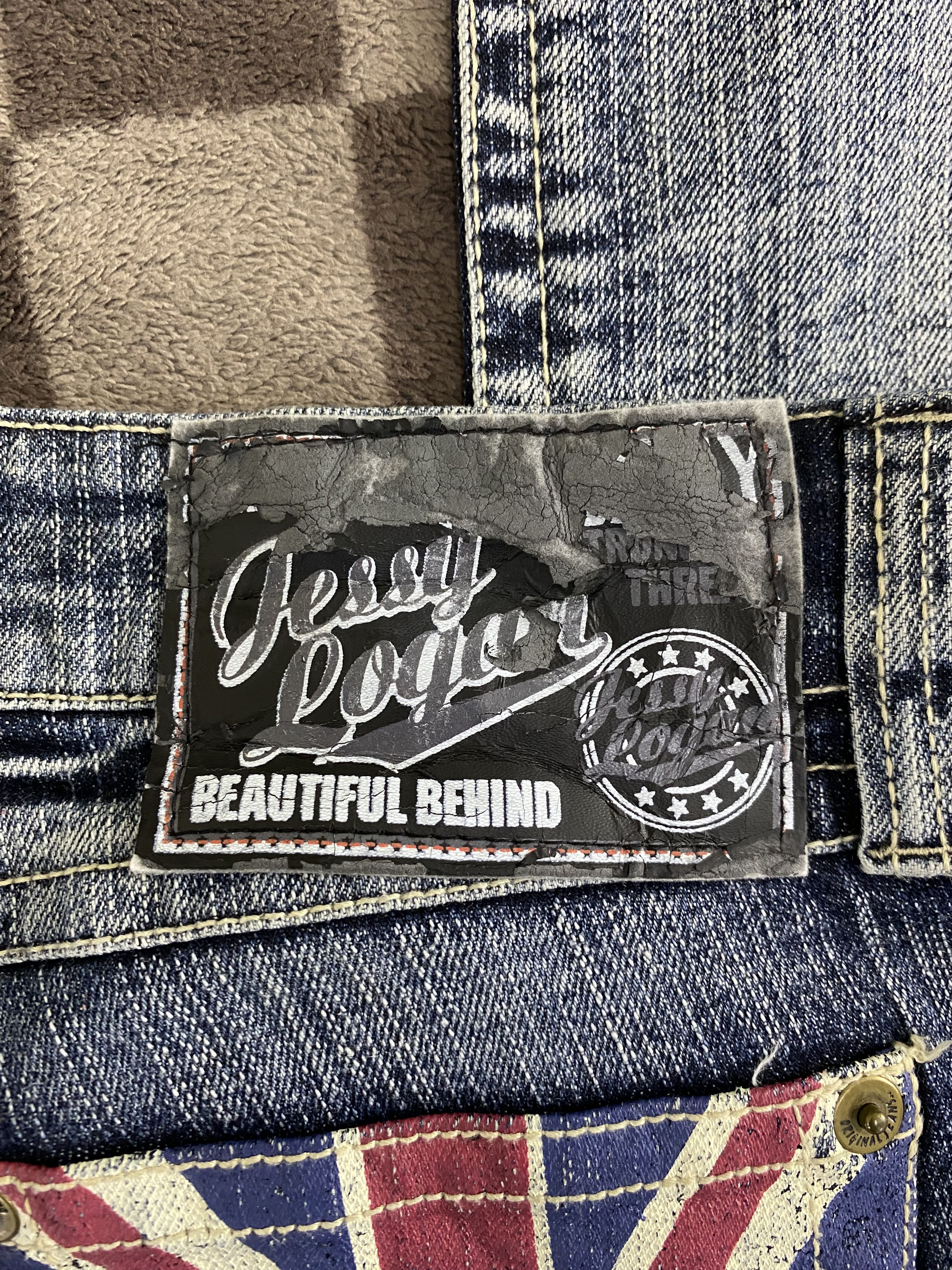 Japanese Brand × Vintage Japanese Brand Speed Thrash Skinny Faded Style Denim Jean Size 31" - 16 Thumbnail