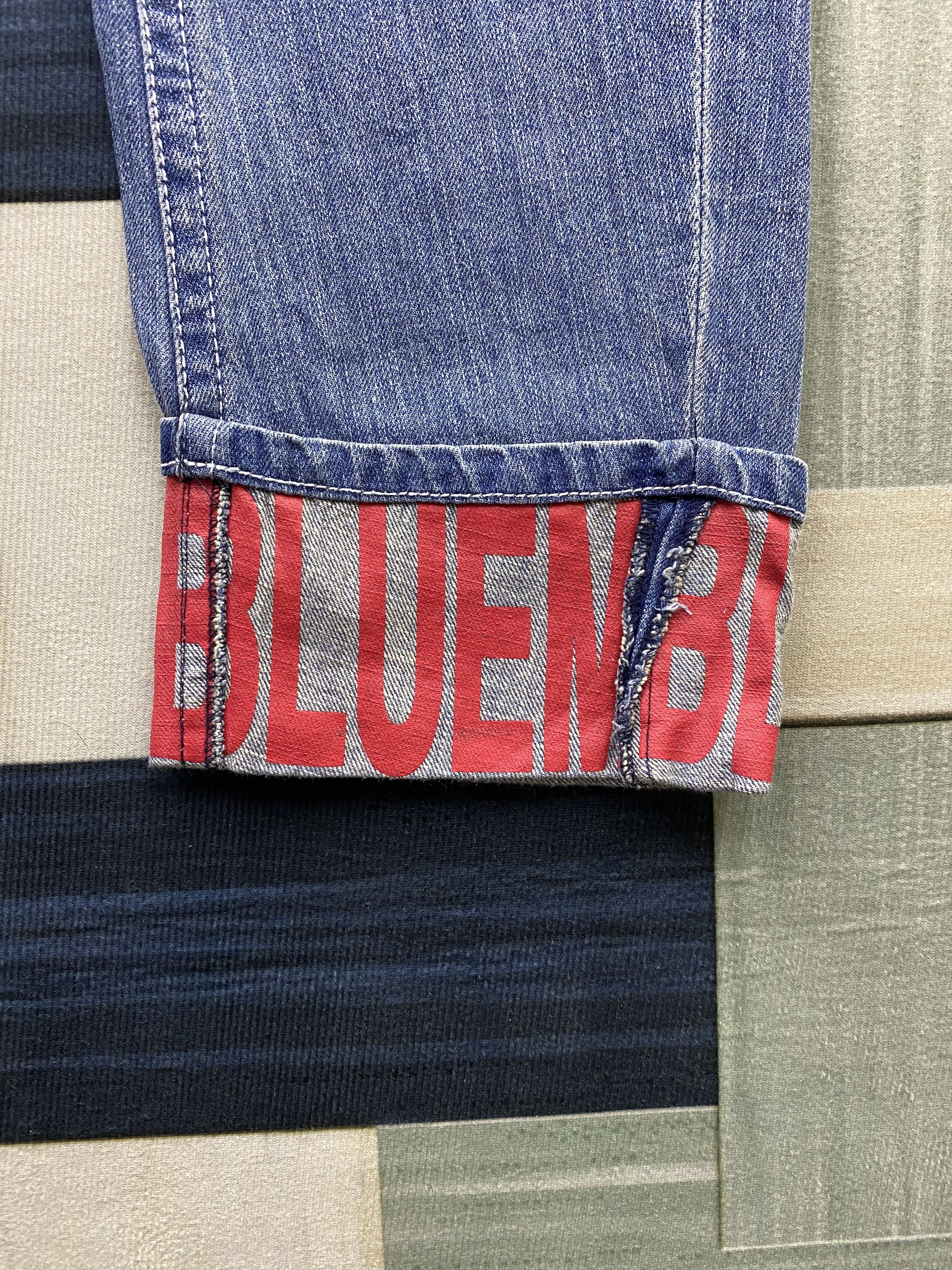 Japanese Brand Japanese Brand Blue Moon Blue Printed Denim Jean Size 26" / US 2 / IT 38 - 8 Thumbnail
