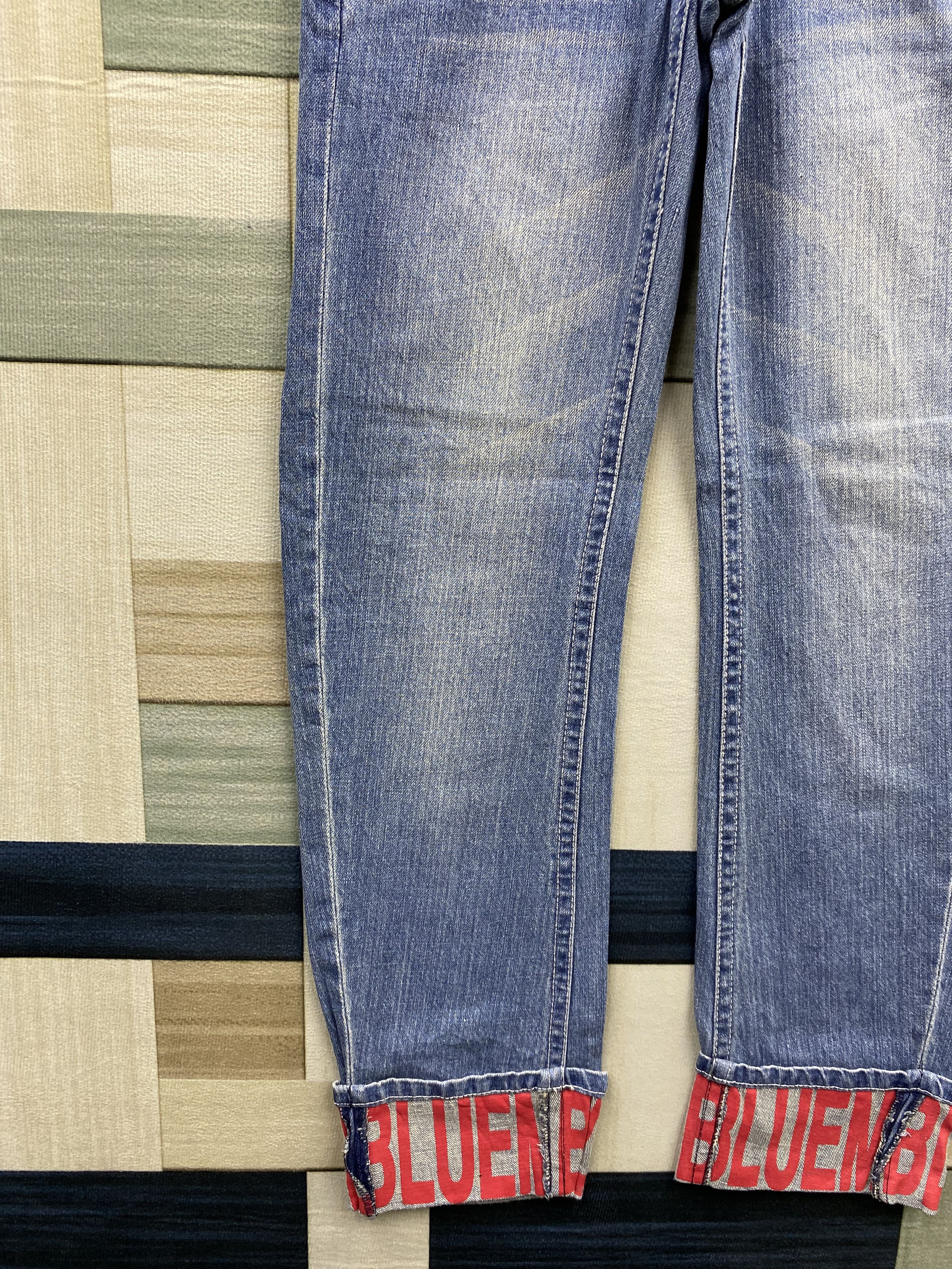 Japanese Brand Japanese Brand Blue Moon Blue Printed Denim Jean Size 26" / US 2 / IT 38 - 5 Thumbnail