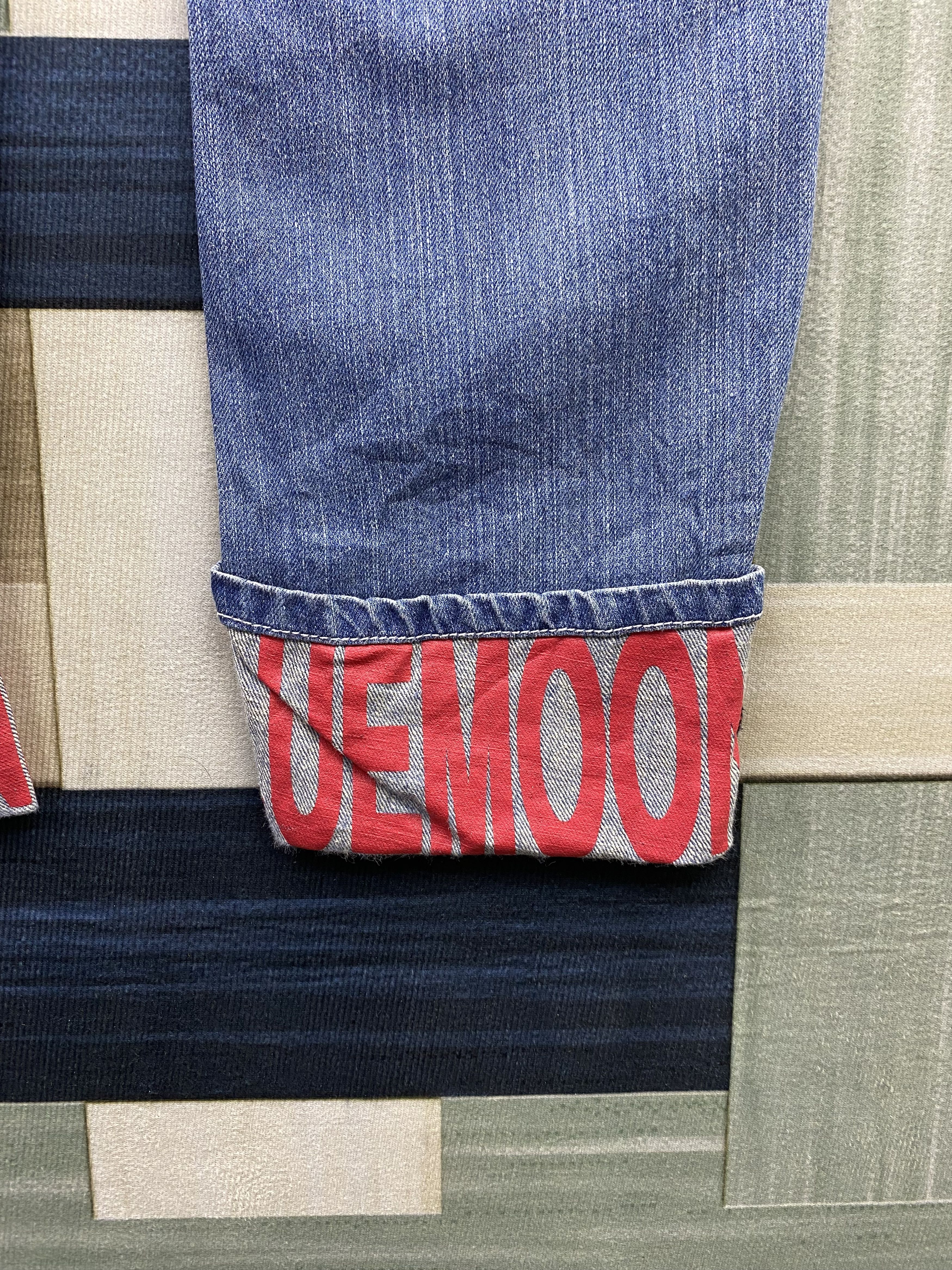 Japanese Brand Japanese Brand Blue Moon Blue Printed Denim Jean Size 26" / US 2 / IT 38 - 15 Thumbnail