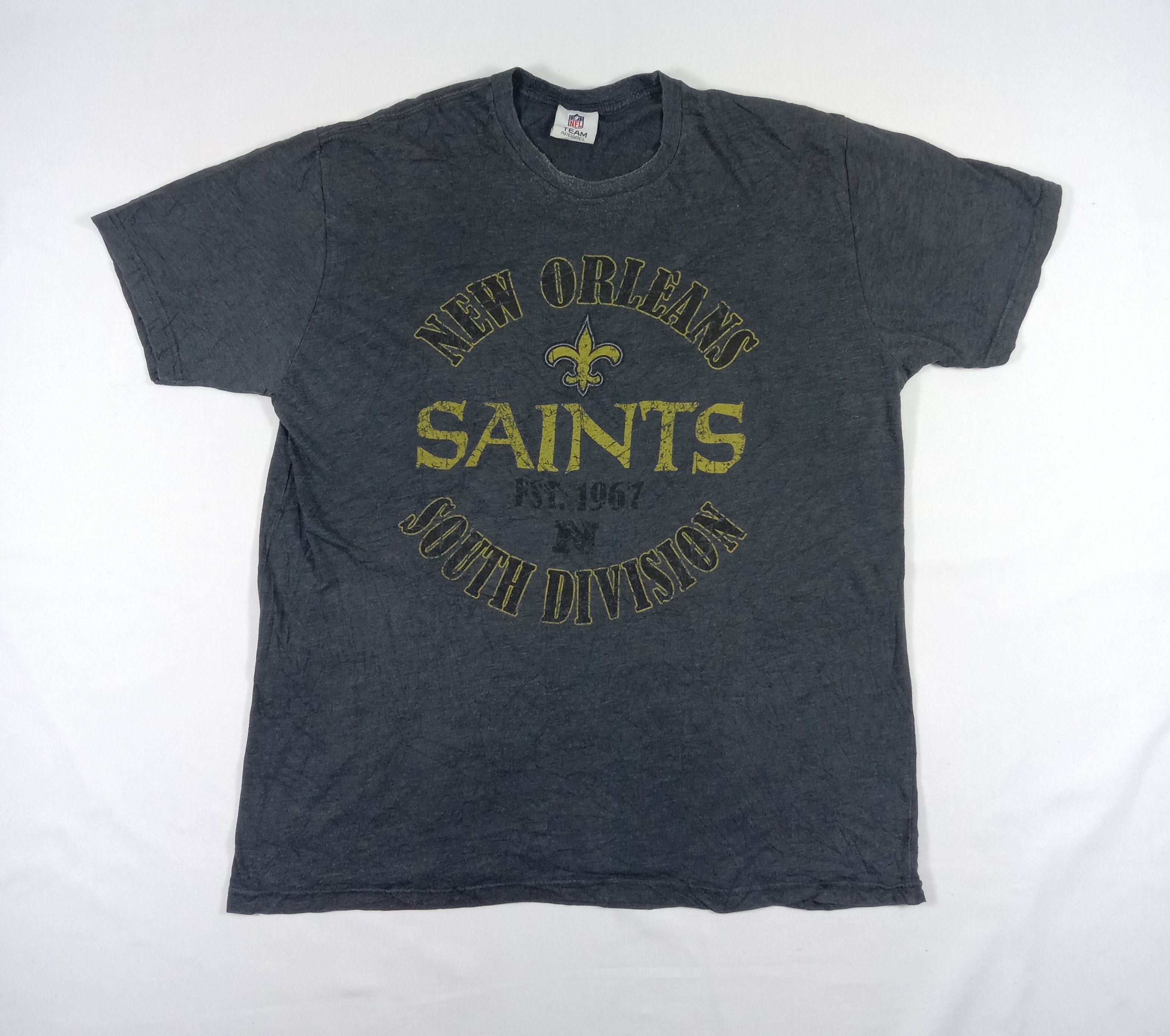 NFL Vintage NFL New Orleans Saints T Shirt Size US XL / EU 56 / 4 - 1 Thumbnail