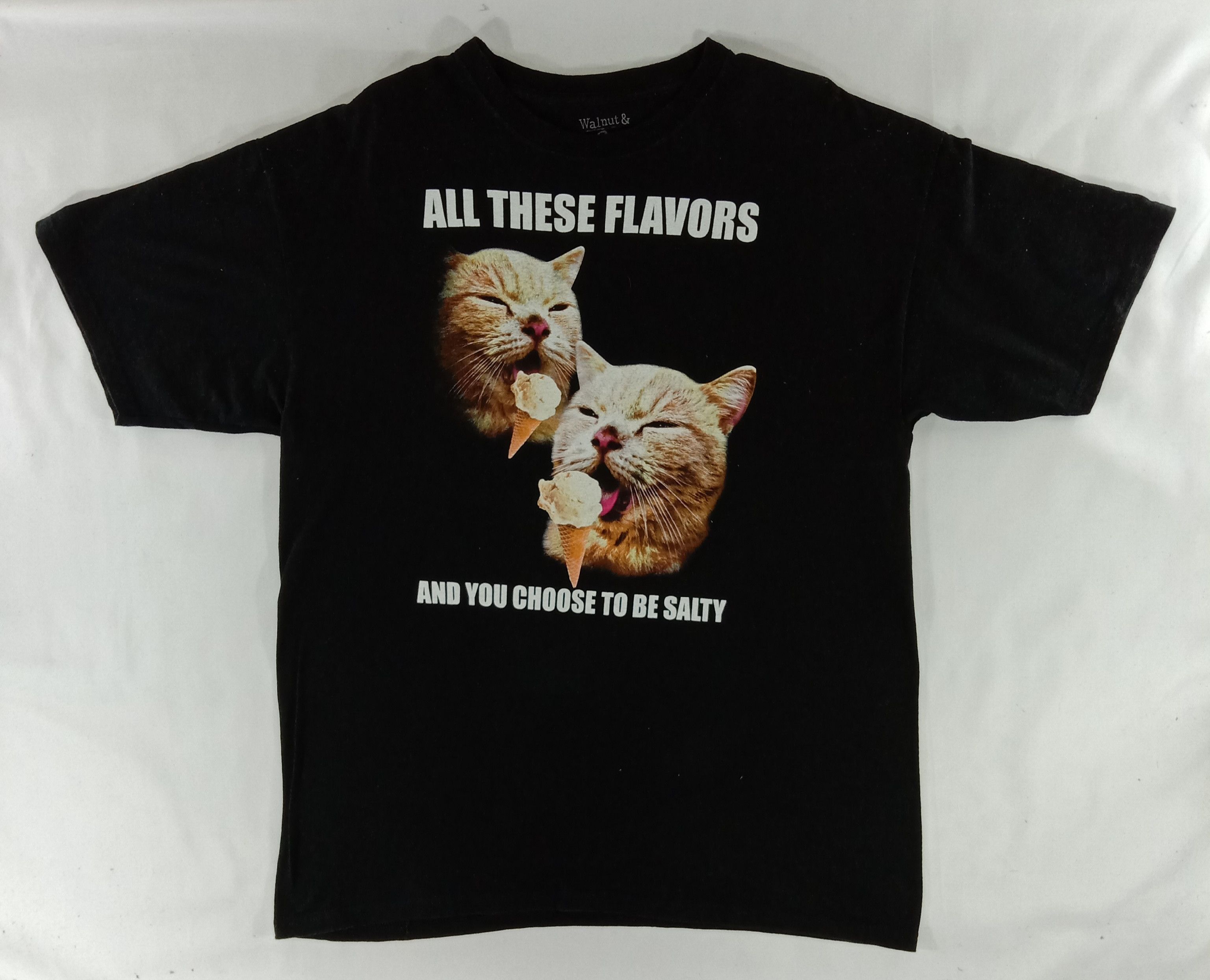 Japanese Brand Vintage Walnut & 39th Over Printed Cats T Shirt Size US XL / EU 56 / 4 - 1 Thumbnail