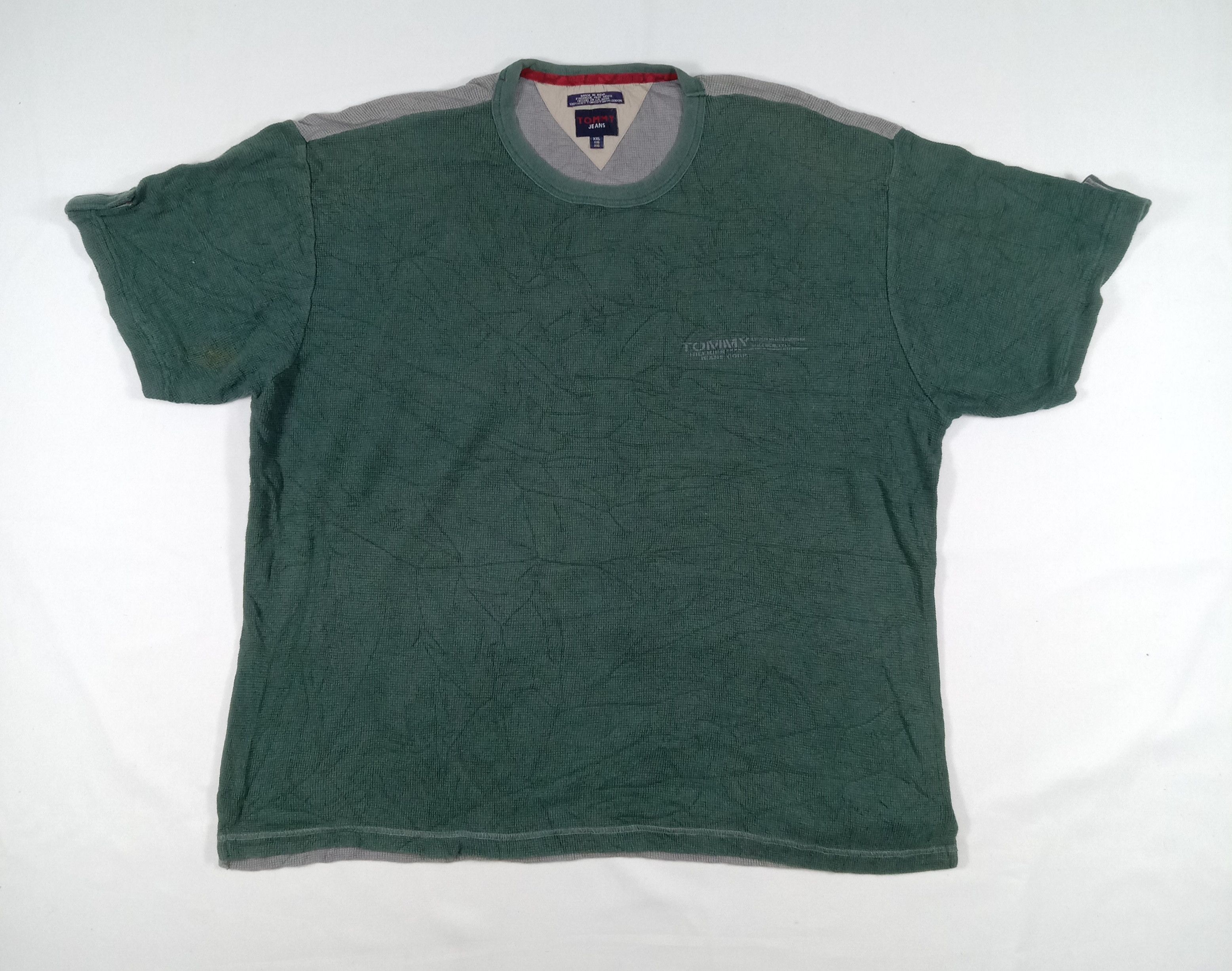 Tommy Hilfiger Vintage Tommy Jeans T Shirt Size US XXL / EU 58 / 5 - 1 Thumbnail