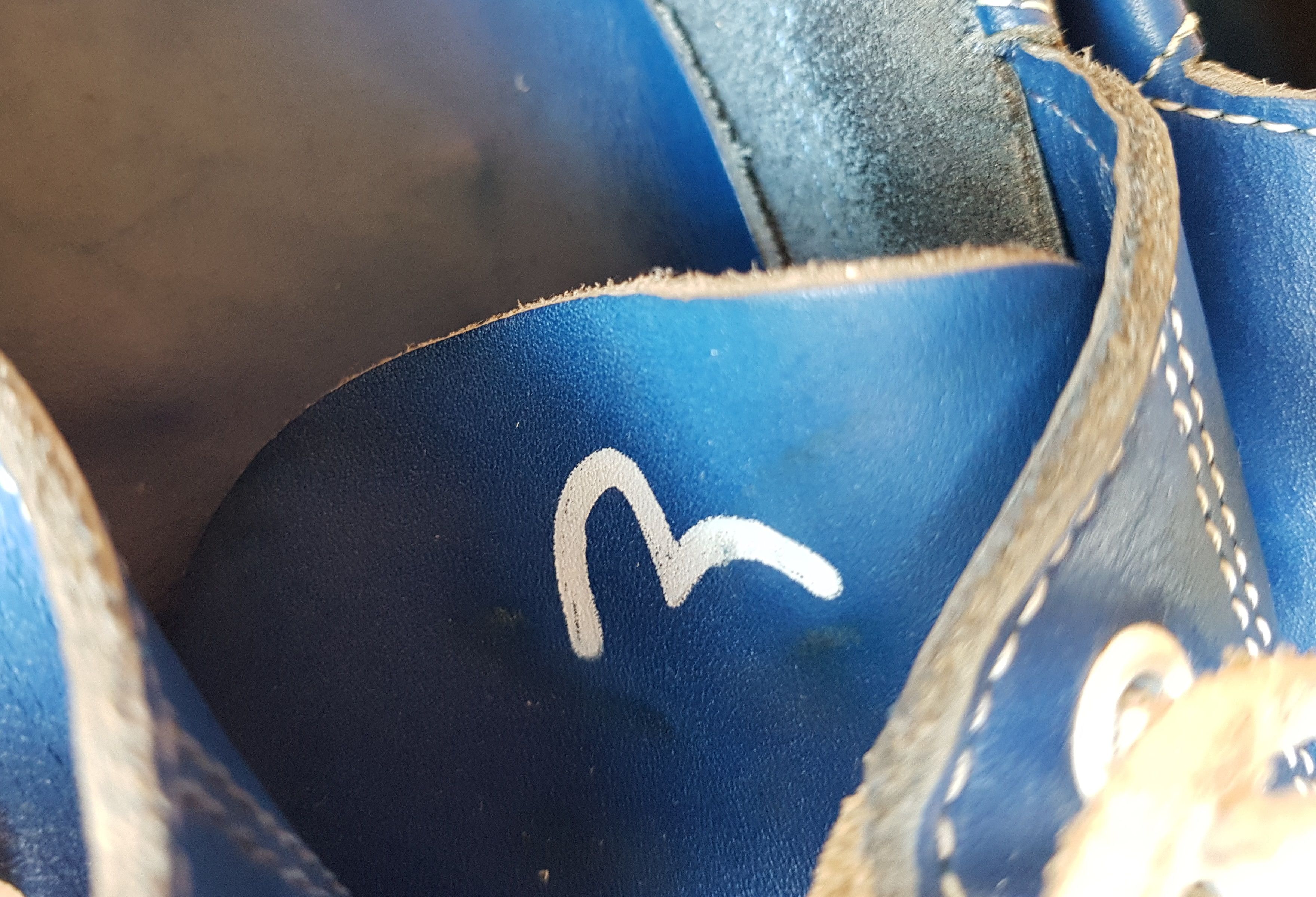 Evisu Vintage Evisu Leather Boat Shoes Size US 10 / EU 43 - 13 Thumbnail