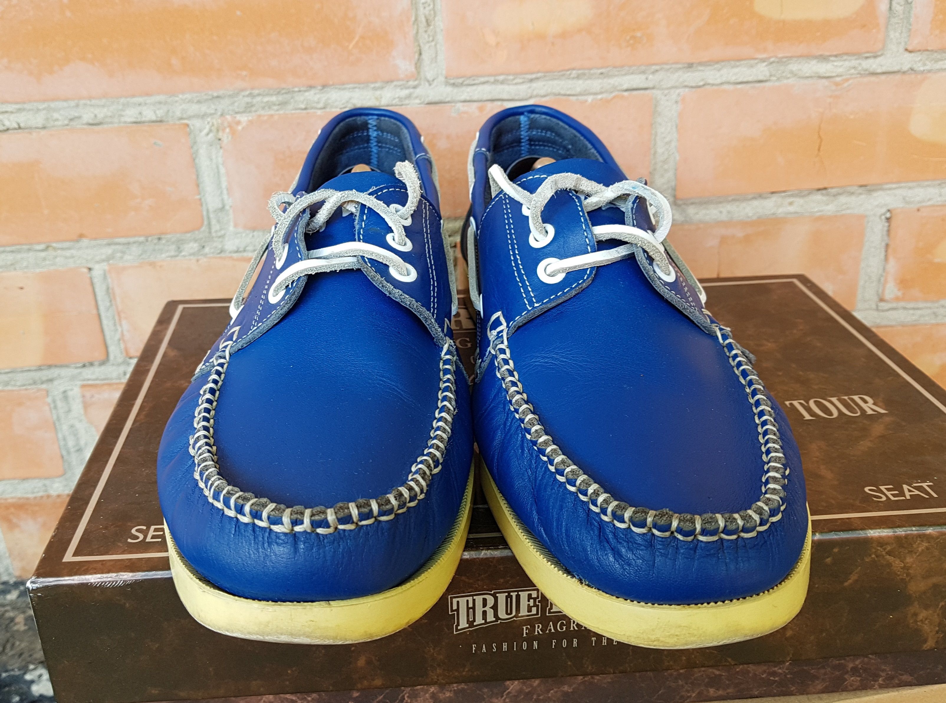 Evisu Vintage Evisu Leather Boat Shoes Size US 10 / EU 43 - 4 Thumbnail