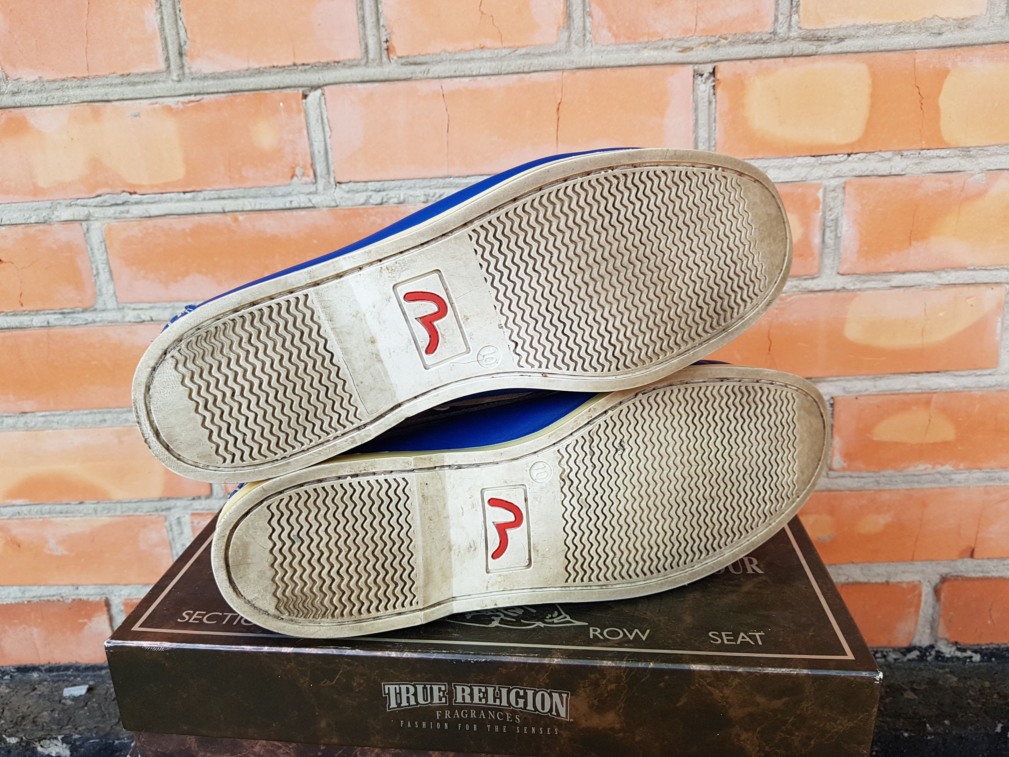Evisu Vintage Evisu Leather Boat Shoes Size US 10 / EU 43 - 10 Thumbnail
