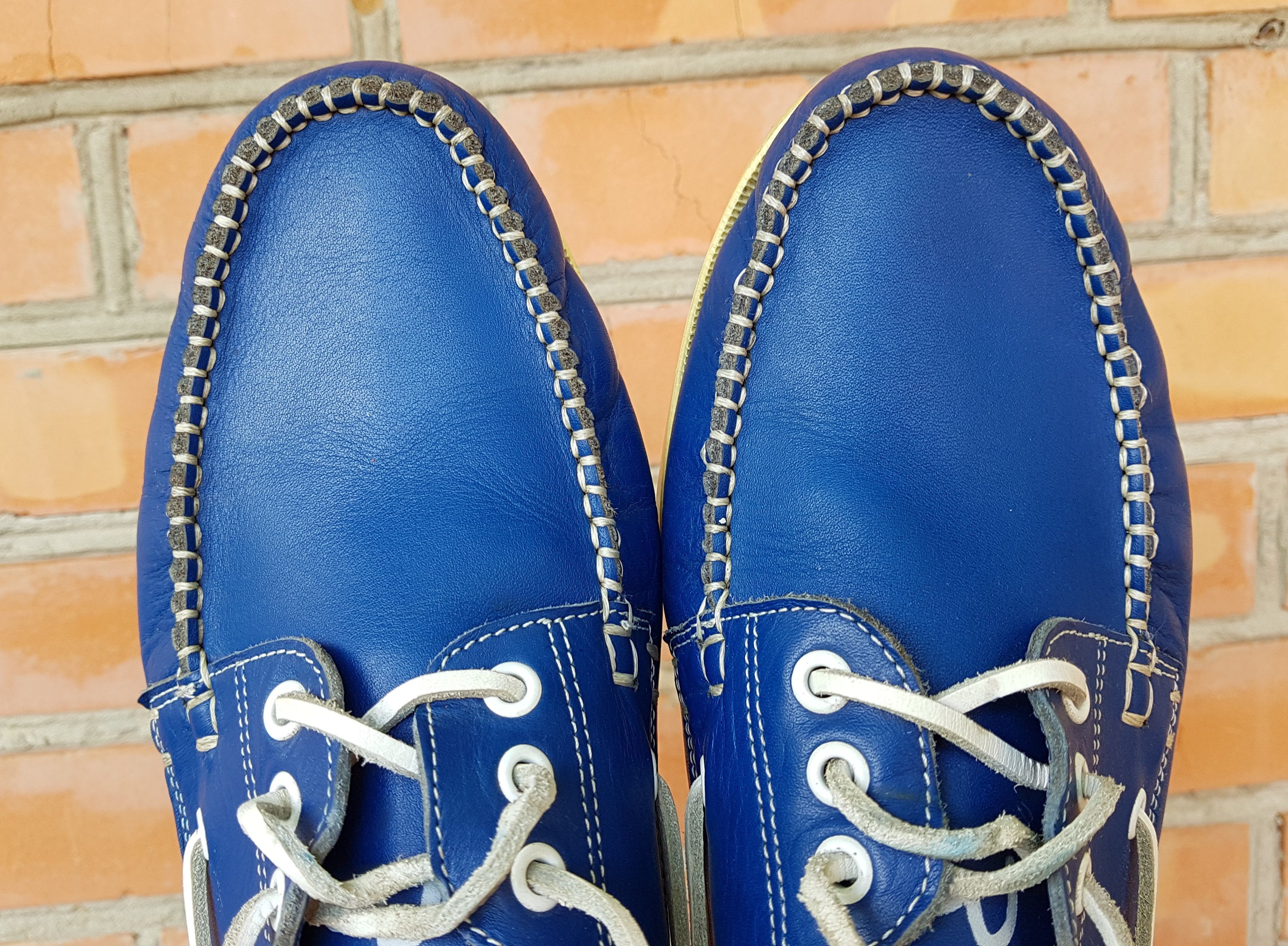 Evisu Vintage Evisu Leather Boat Shoes Size US 10 / EU 43 - 9 Thumbnail