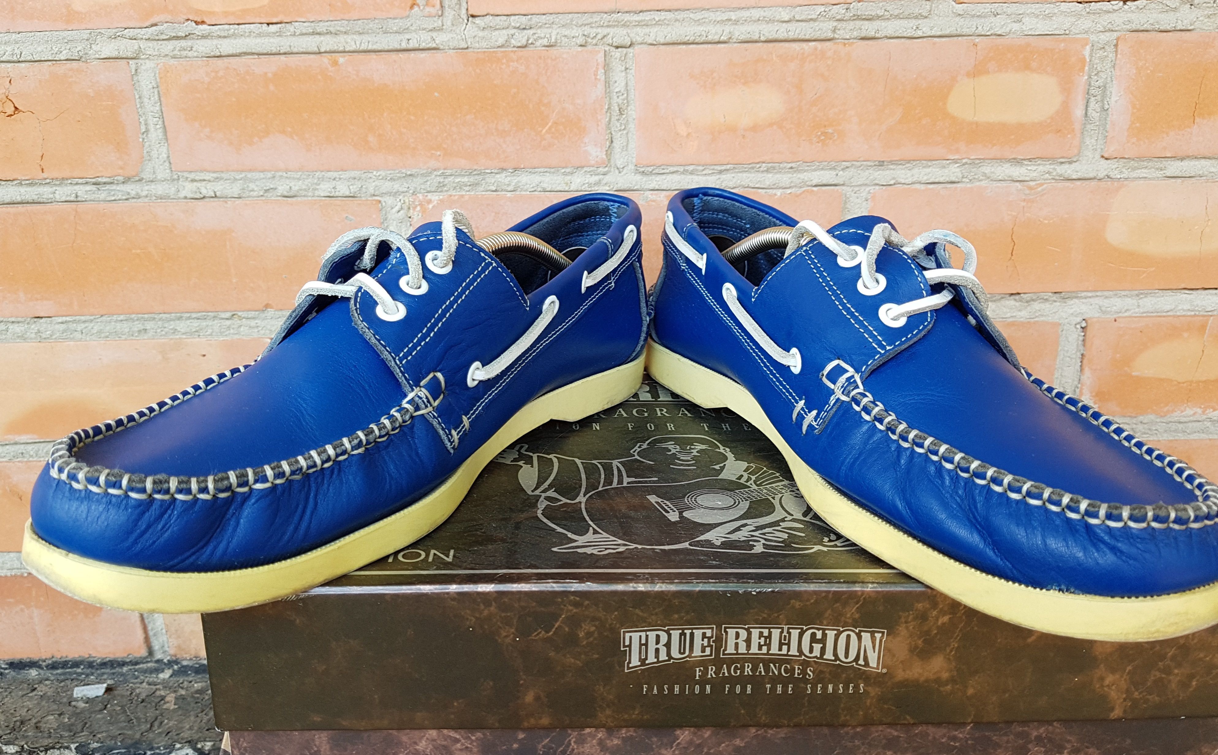 Evisu Vintage Evisu Leather Boat Shoes Size US 10 / EU 43 - 5 Thumbnail
