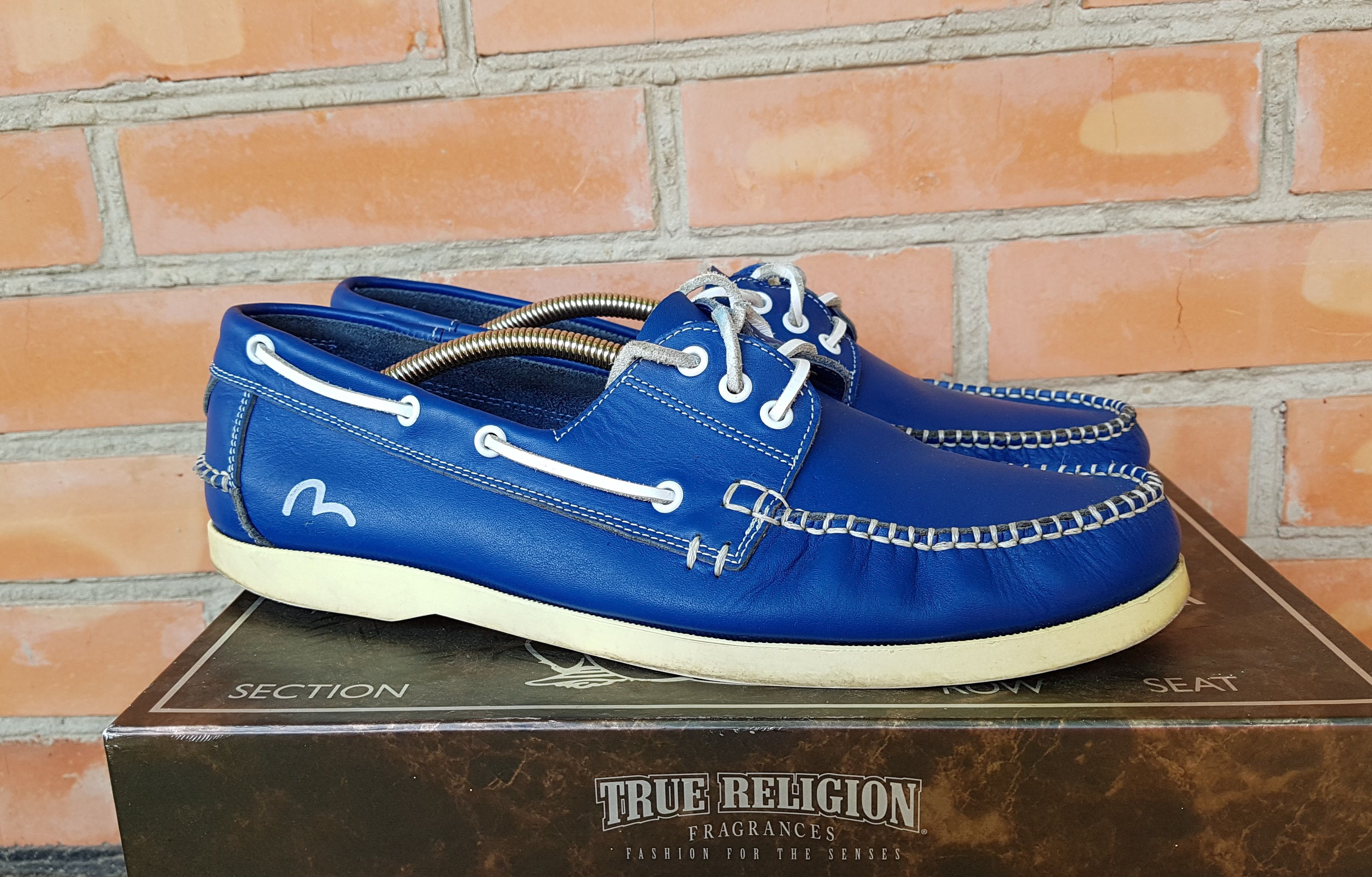Evisu Vintage Evisu Leather Boat Shoes Size US 10 / EU 43 - 3 Thumbnail