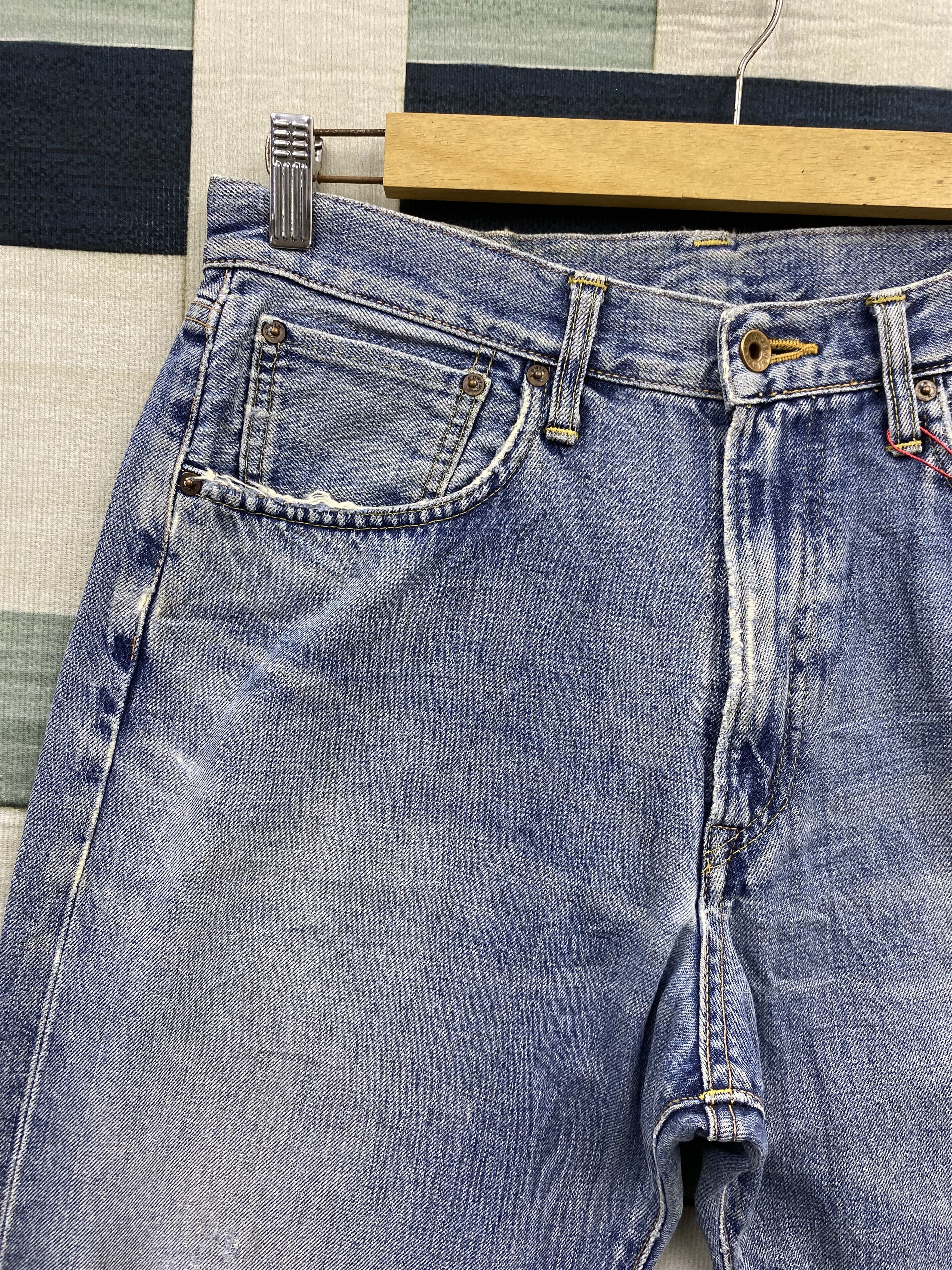 Edwin Vintage Edwin Selvedge Distress Denim Jean Size US 32 / EU 48 - 6 Thumbnail
