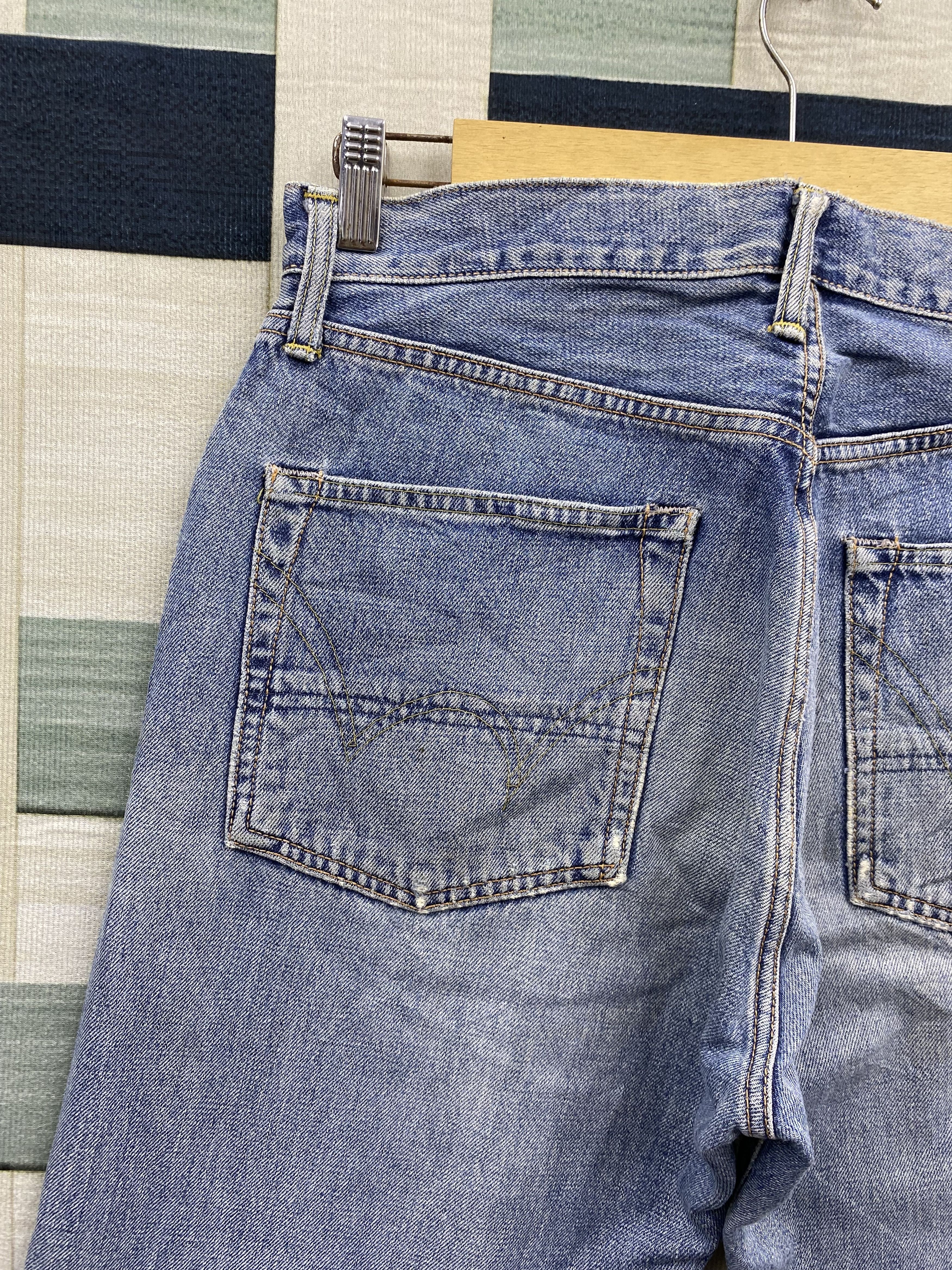 Edwin Vintage Edwin Selvedge Distress Denim Jean Size US 32 / EU 48 - 8 Thumbnail