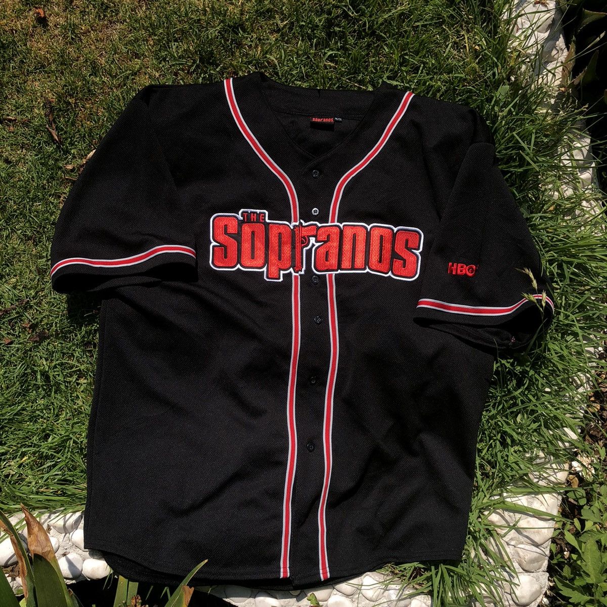 Other THE SOPRANOS BASEBALL JERSEY #1 TONY VINTAGE 90’s Size US XXL / EU 58 / 5 - 6 Thumbnail