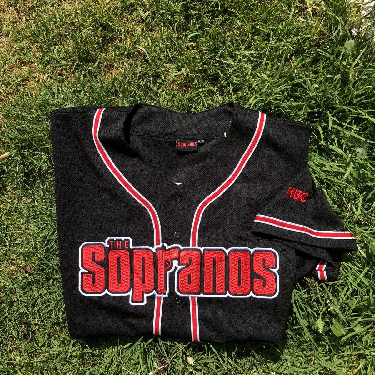 Other THE SOPRANOS BASEBALL JERSEY #1 TONY VINTAGE 90’s Size US XXL / EU 58 / 5 - 1 Thumbnail