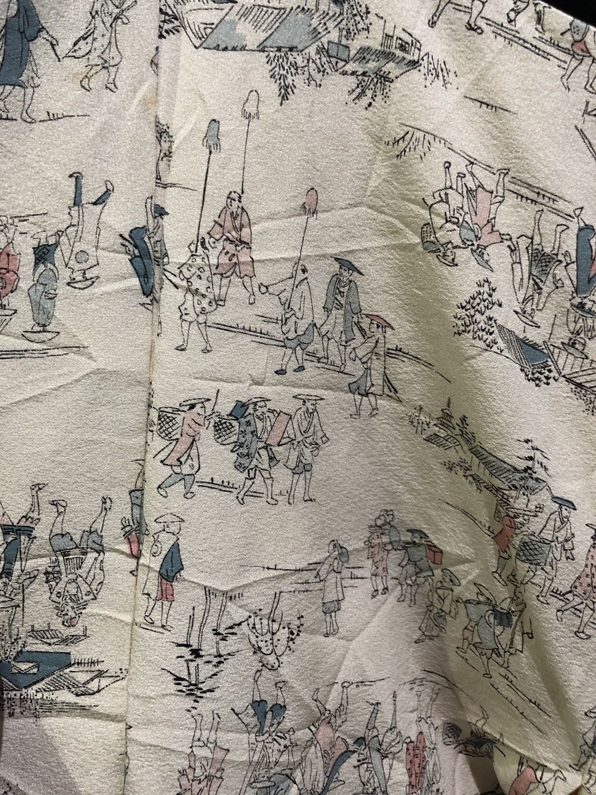Vintage Vintage Cardigan X kimono natural design (Village) Size US L / EU 52-54 / 3 - 3 Thumbnail