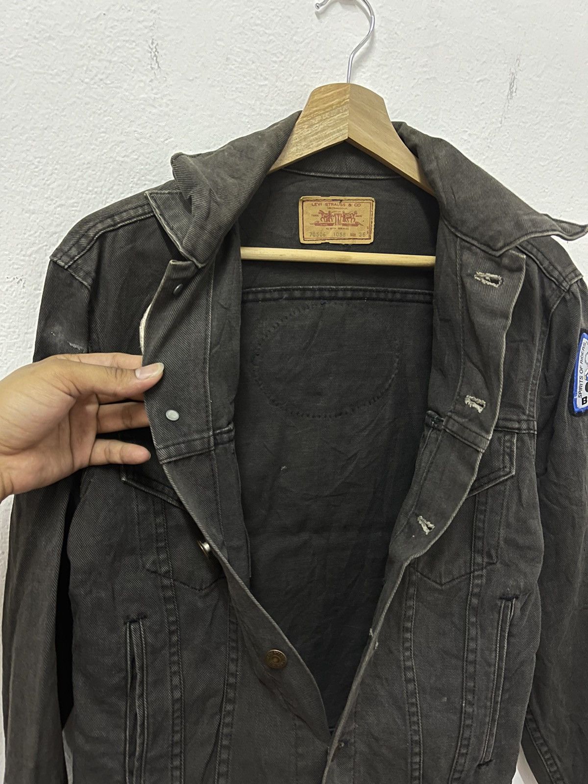 Japanese Brand × Vintage Vintage Levis Trucker Jeans Denim White Tag Size US S / EU 44-46 / 1 - 9 Thumbnail