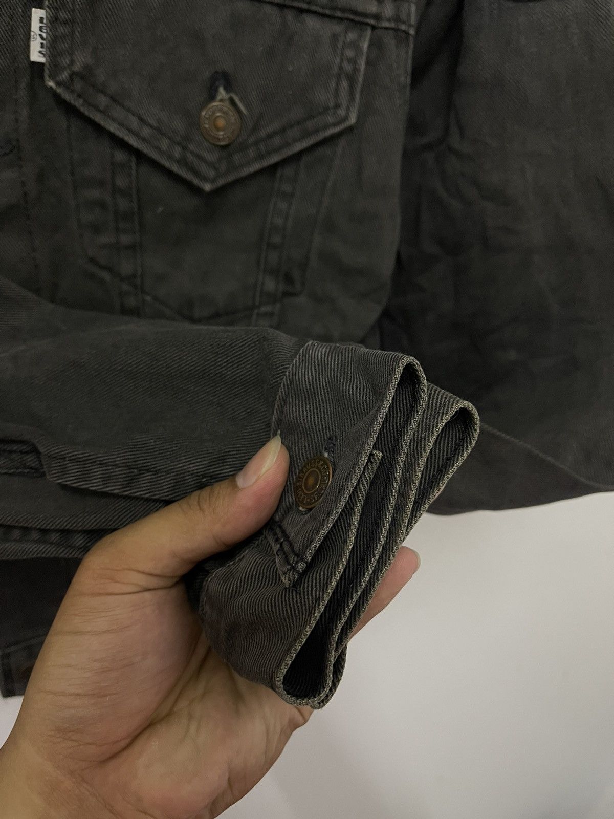 Japanese Brand × Vintage Vintage Levis Trucker Jeans Denim White Tag Size US S / EU 44-46 / 1 - 8 Thumbnail