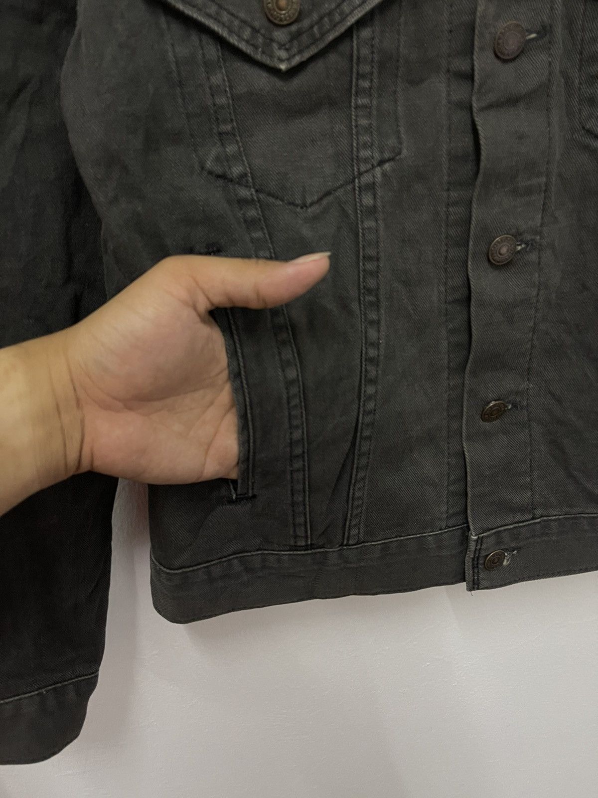 Japanese Brand × Vintage Vintage Levis Trucker Jeans Denim White Tag Size US S / EU 44-46 / 1 - 4 Thumbnail