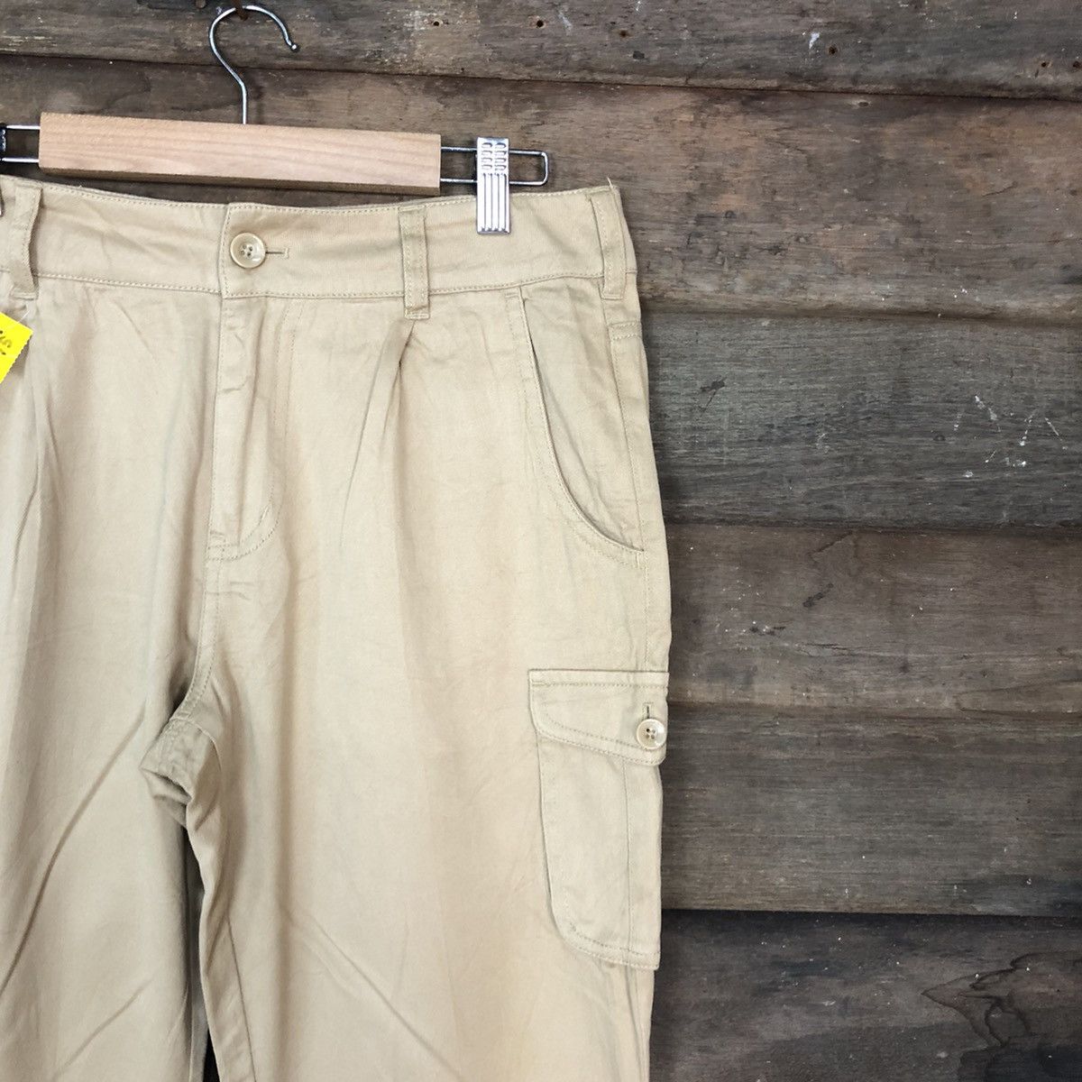 Japanese Brand Japan Brown Multipocket Tactical Cargo Pants #3375 Size US 30 / EU 46 - 5 Thumbnail