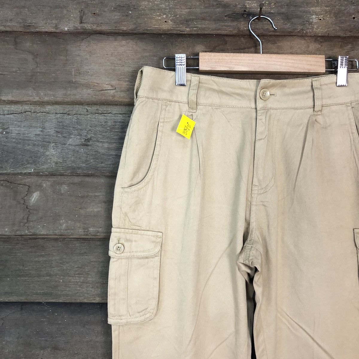 Japanese Brand Japan Brown Multipocket Tactical Cargo Pants #3375 Size US 30 / EU 46 - 6 Thumbnail