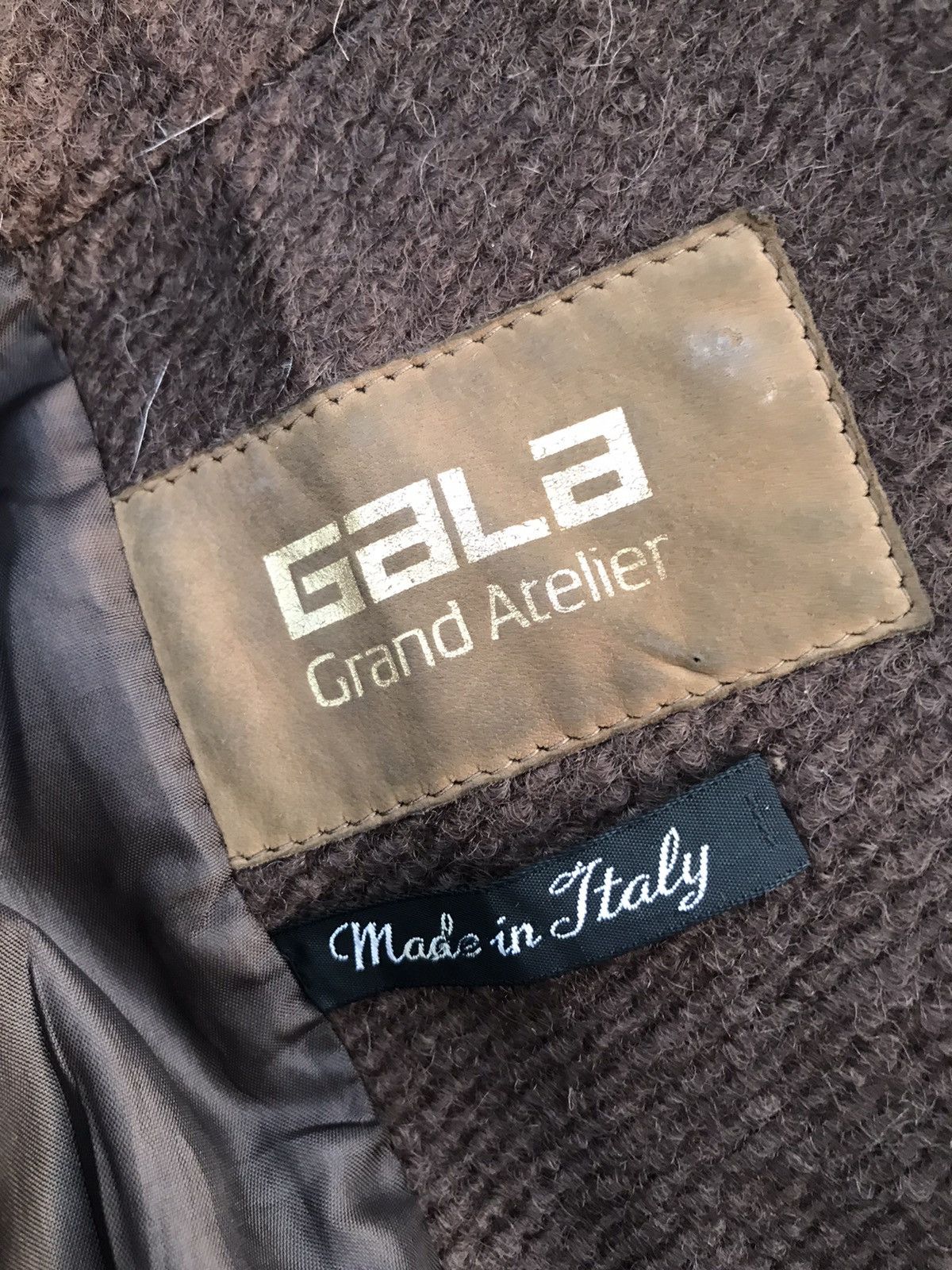 Other GALA grand atelier faux fur wool coat Size US M / EU 48-50 / 2 - 9 Thumbnail