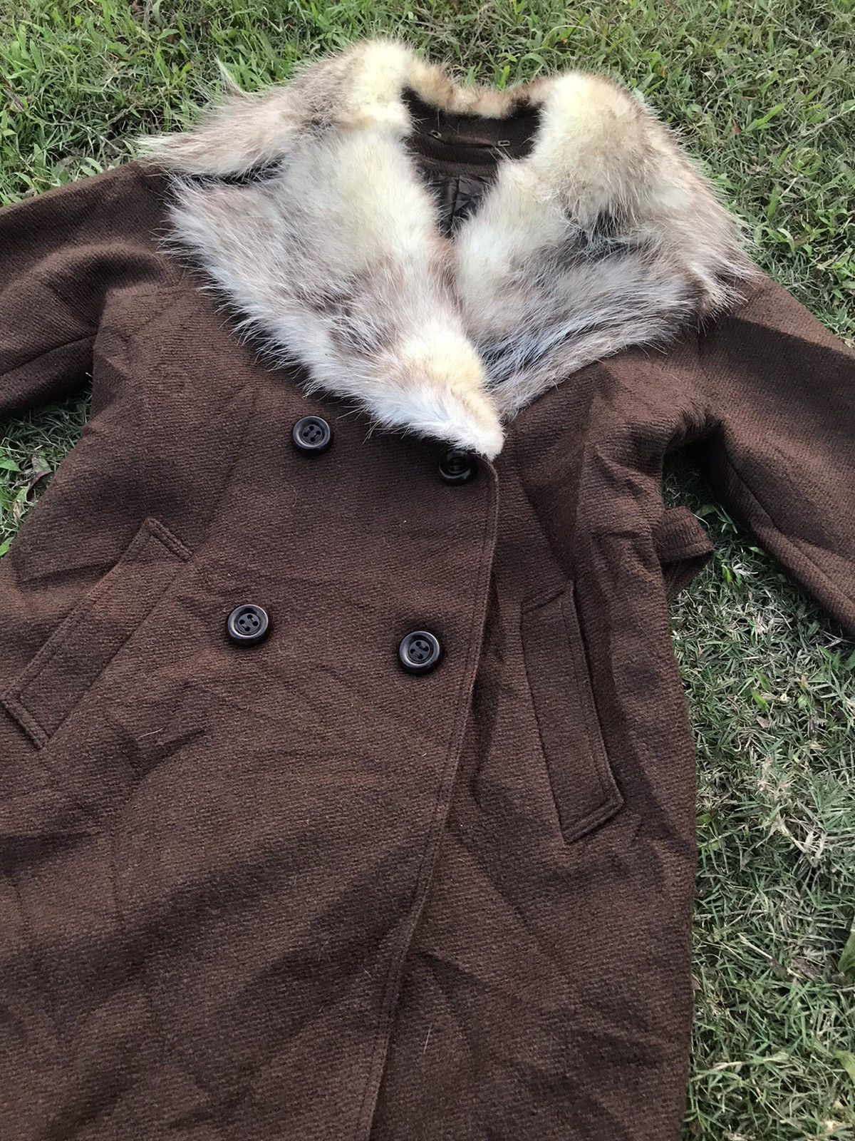 Other GALA grand atelier faux fur wool coat Size US M / EU 48-50 / 2 - 5 Thumbnail