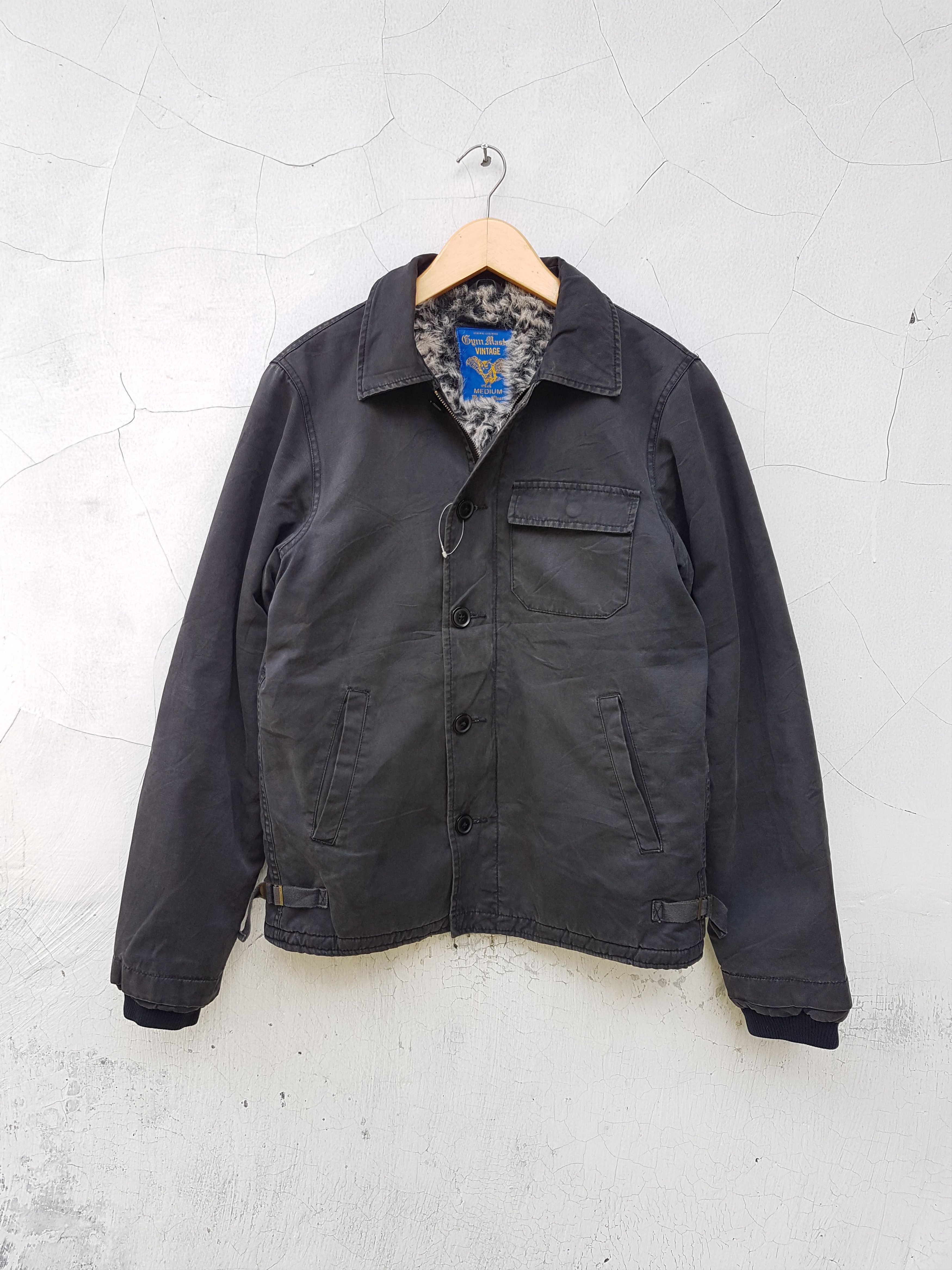 Japanese Brand Gym Master Military Style A2 Deck Jacket