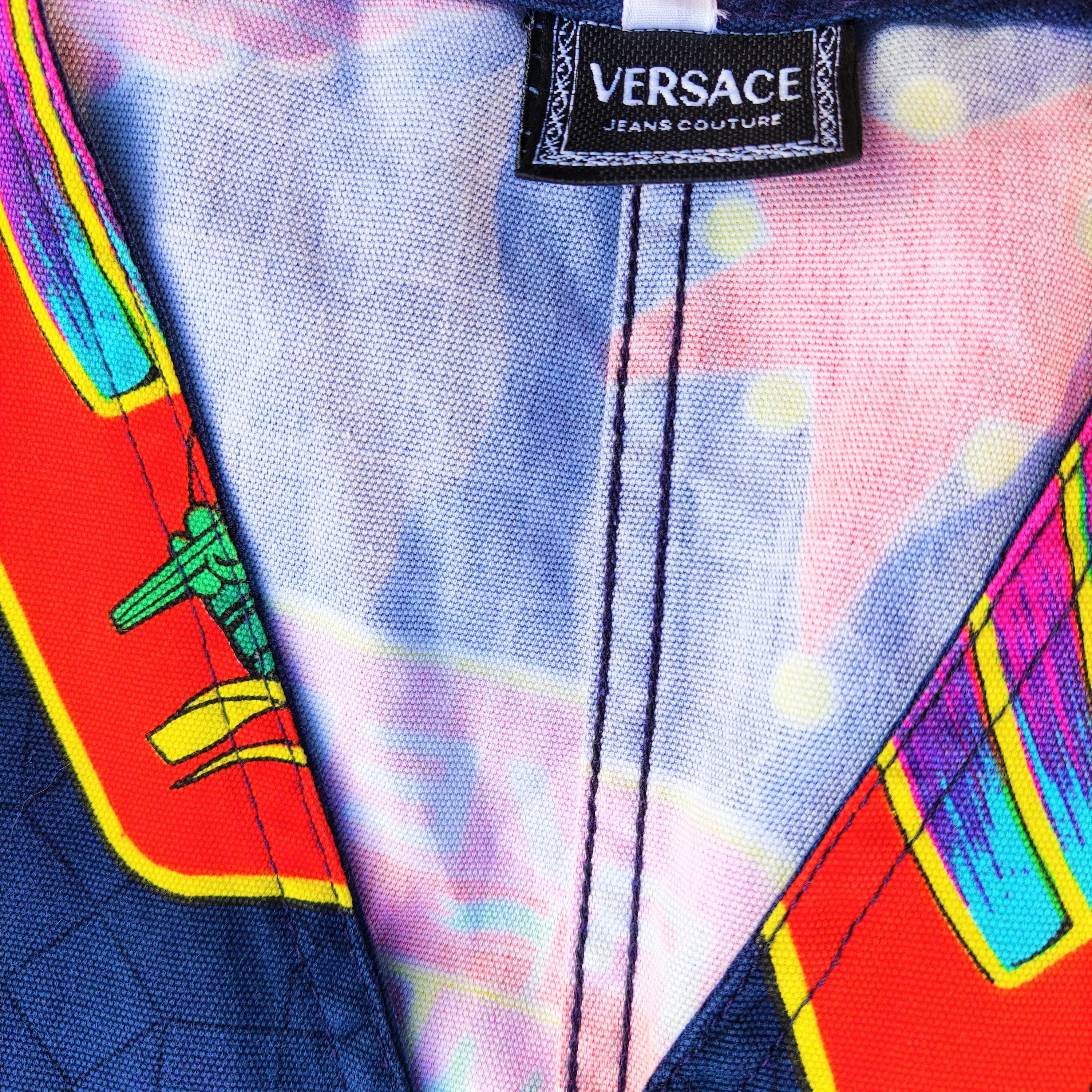 Versace × Versace Jeans Couture Gianni Versace Couture Car Brand Rolls Royce T-shirt Vest Size US XL / EU 56 / 4 - 7 Thumbnail