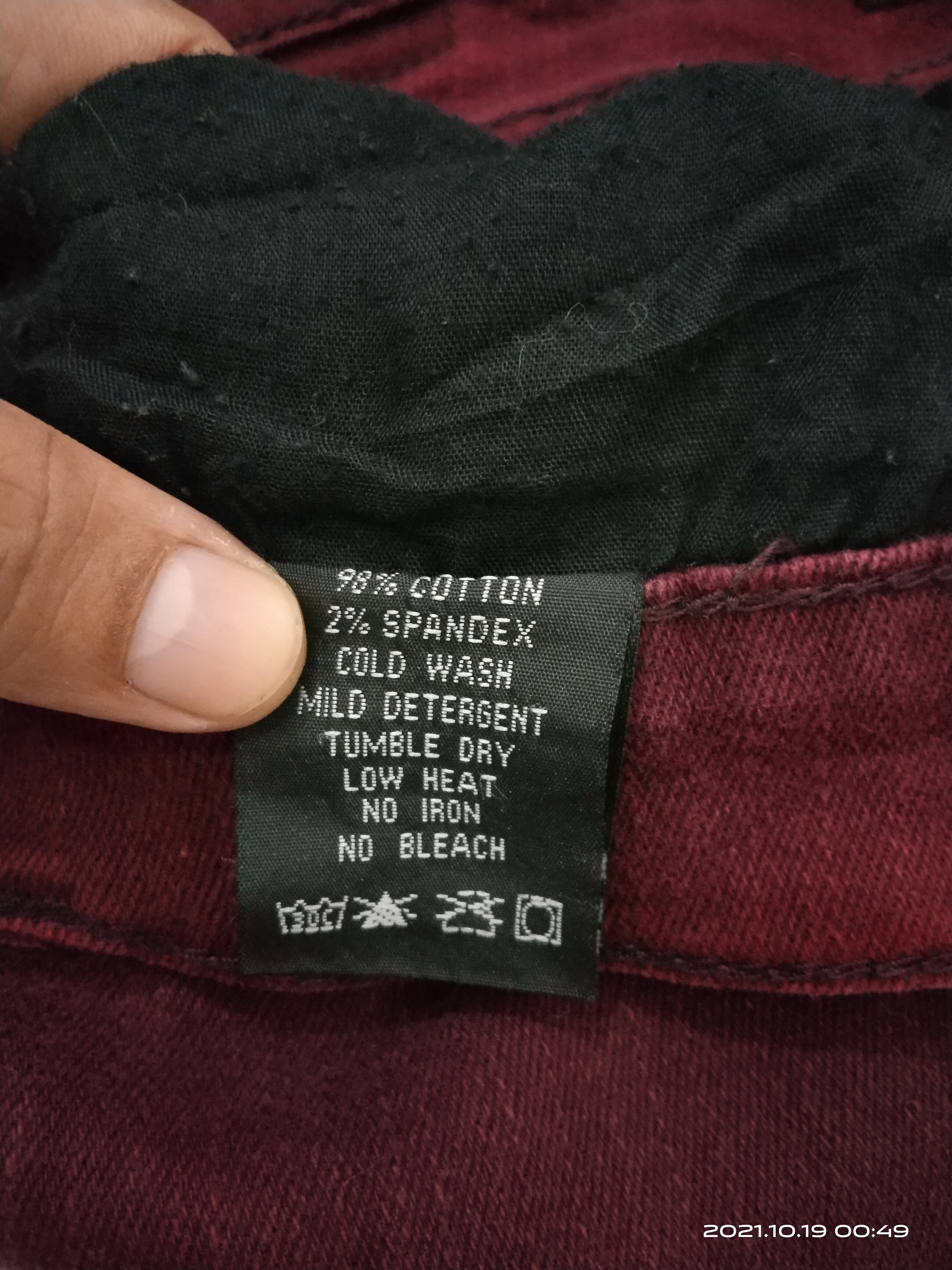 Japanese Brand × Seditionaries RUDE SKINNY TWO TONE DENIM PANTS Size US 32 / EU 48 - 6 Thumbnail
