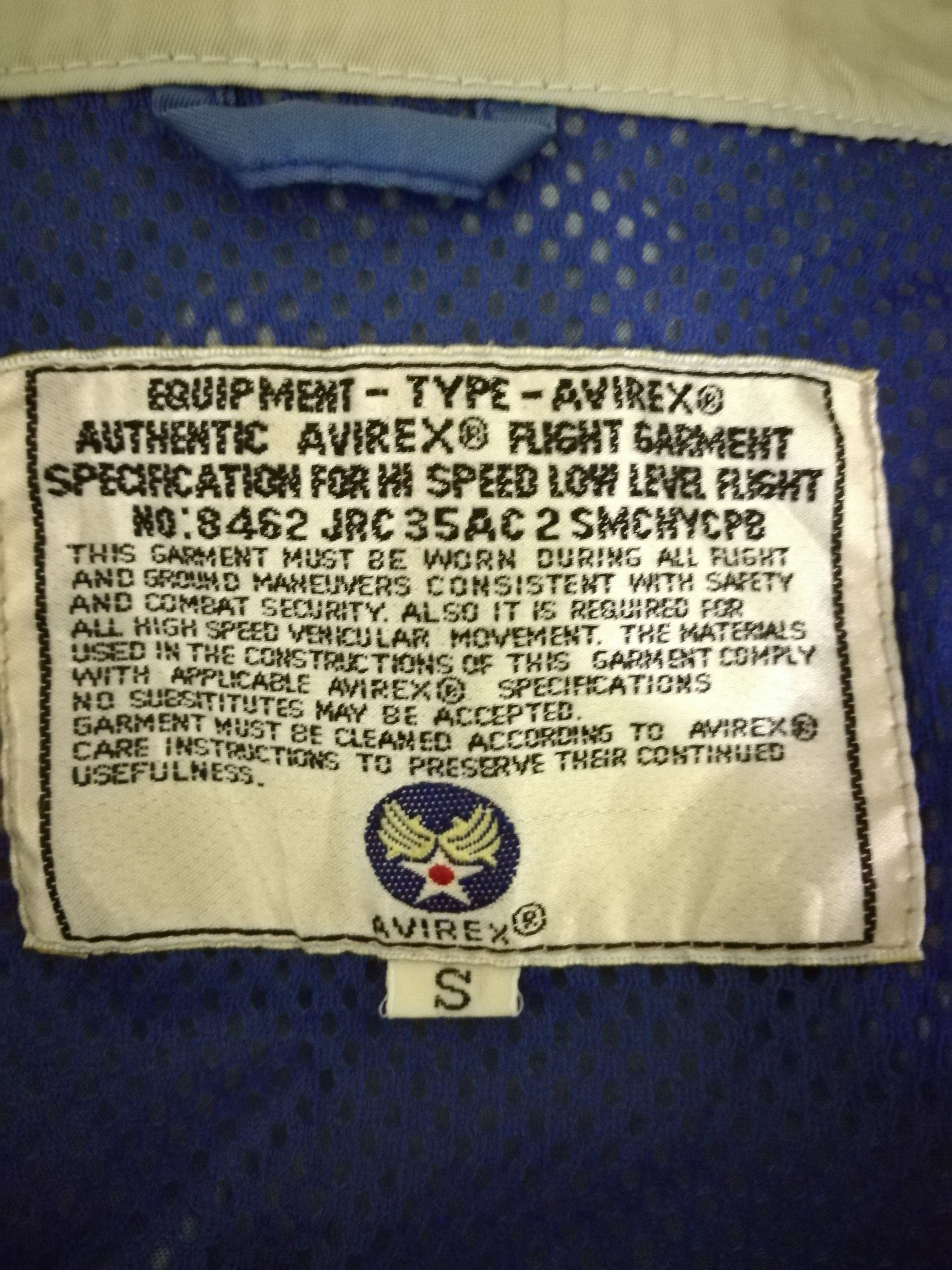 Avirex Avirex Racing Motorcycles and Trucks Flying Jacket Size US S / EU 44-46 / 1 - 8 Thumbnail