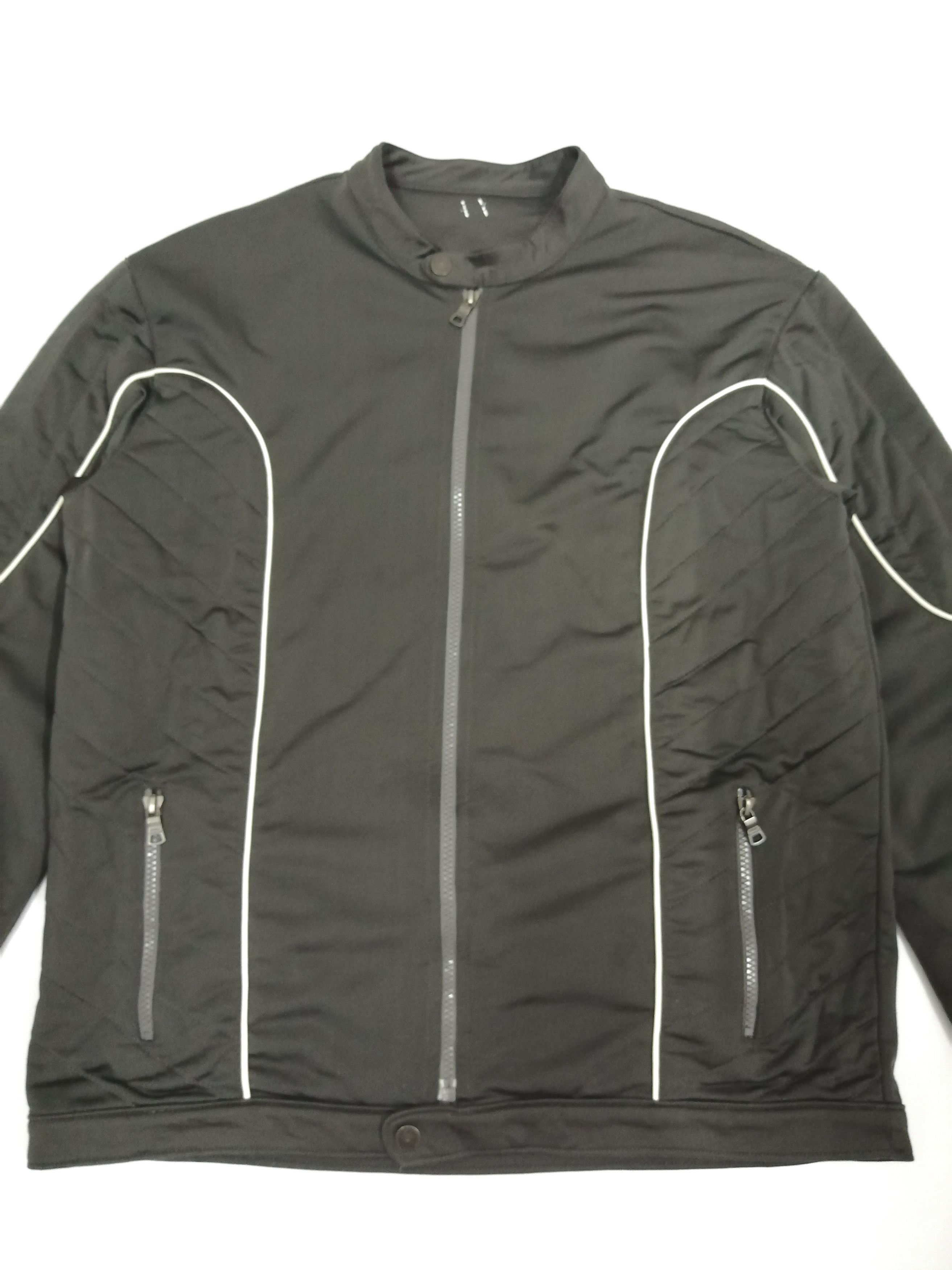 Armani × Armani Exchange Armani Exchange Quilted Padded Polyester Bikers Jacket Size US M / EU 48-50 / 2 - 8 Thumbnail