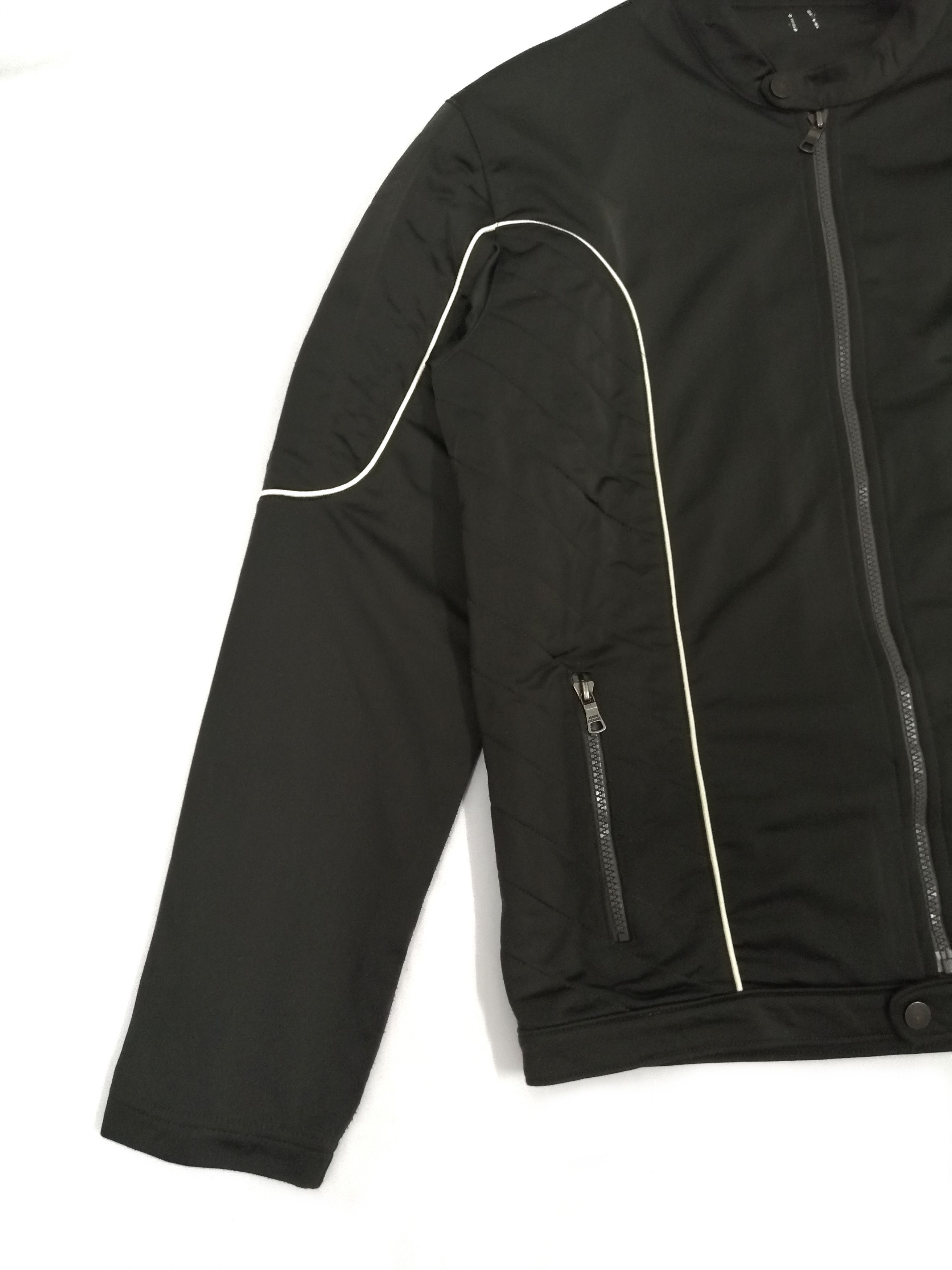 Armani × Armani Exchange Armani Exchange Quilted Padded Polyester Bikers Jacket Size US M / EU 48-50 / 2 - 4 Thumbnail