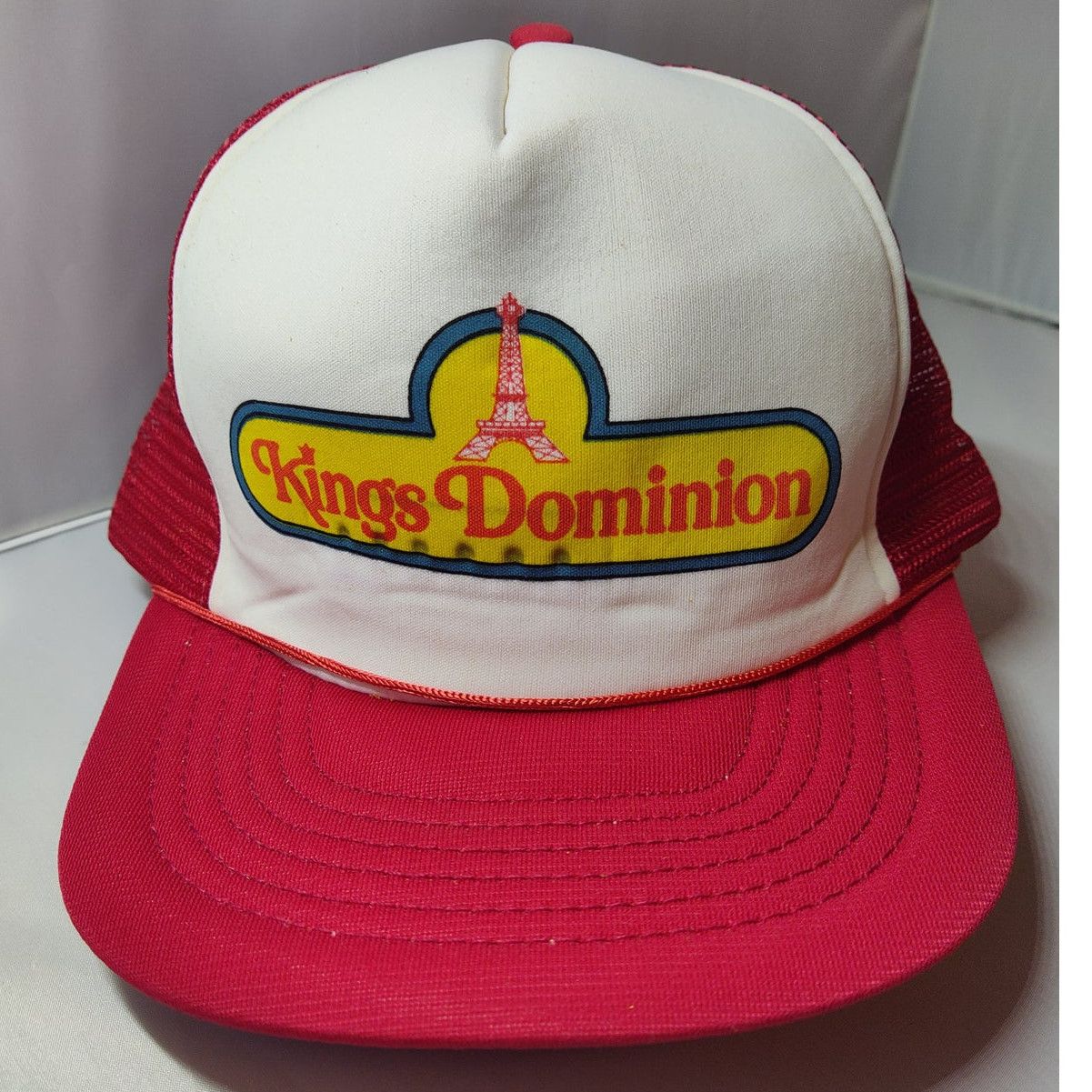 Casquette Vintage Snapback Kings Dominion Années 70-80, état Comme Neuf - Style Camionneur Rétro