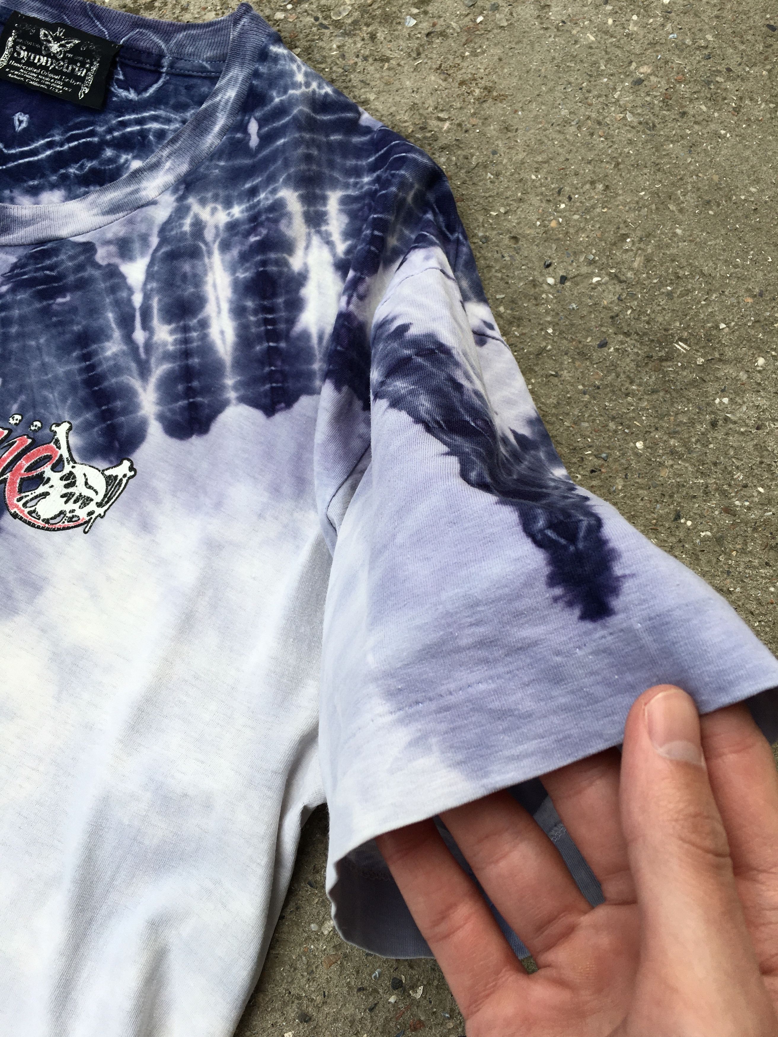 Band Tees × Vintage Motley Crue Vintage 80s Symmetria Tie Die Dr. Feelgood Tee Size US XL / EU 56 / 4 - 4 Thumbnail